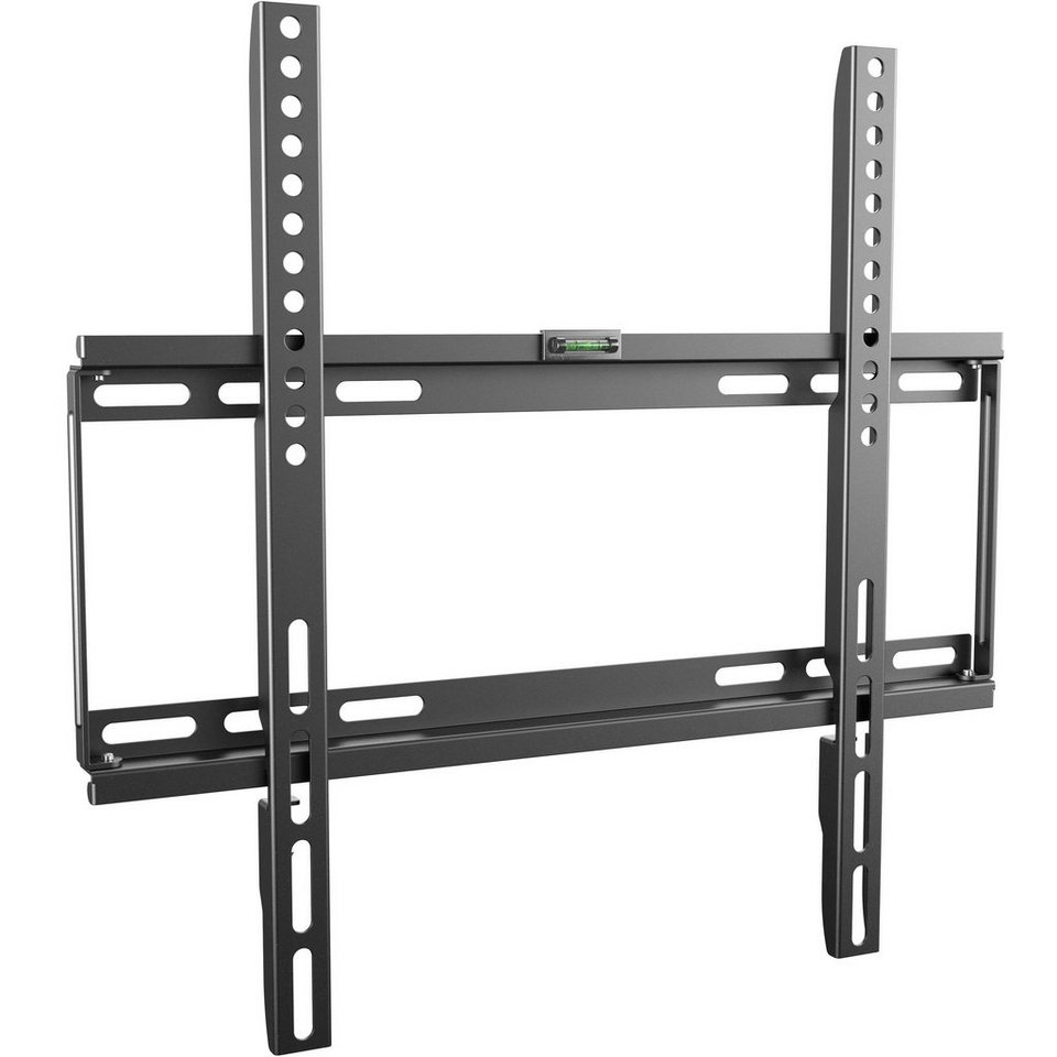 RICOO F0144 TV-Wandhalterung, (bis 55 Zoll, flach curved Fernseher Wand  Halterung universal VESA 400 x 400)