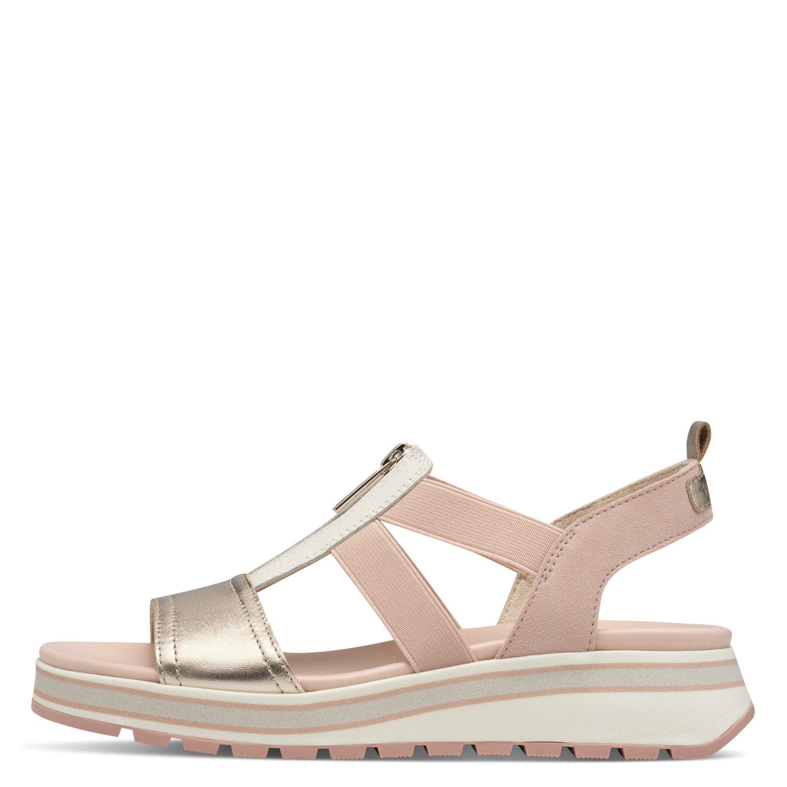 Tamaris Tamaris PURE RELAX Damen Sandalette 1-28265-44-596 rose combi Sandale