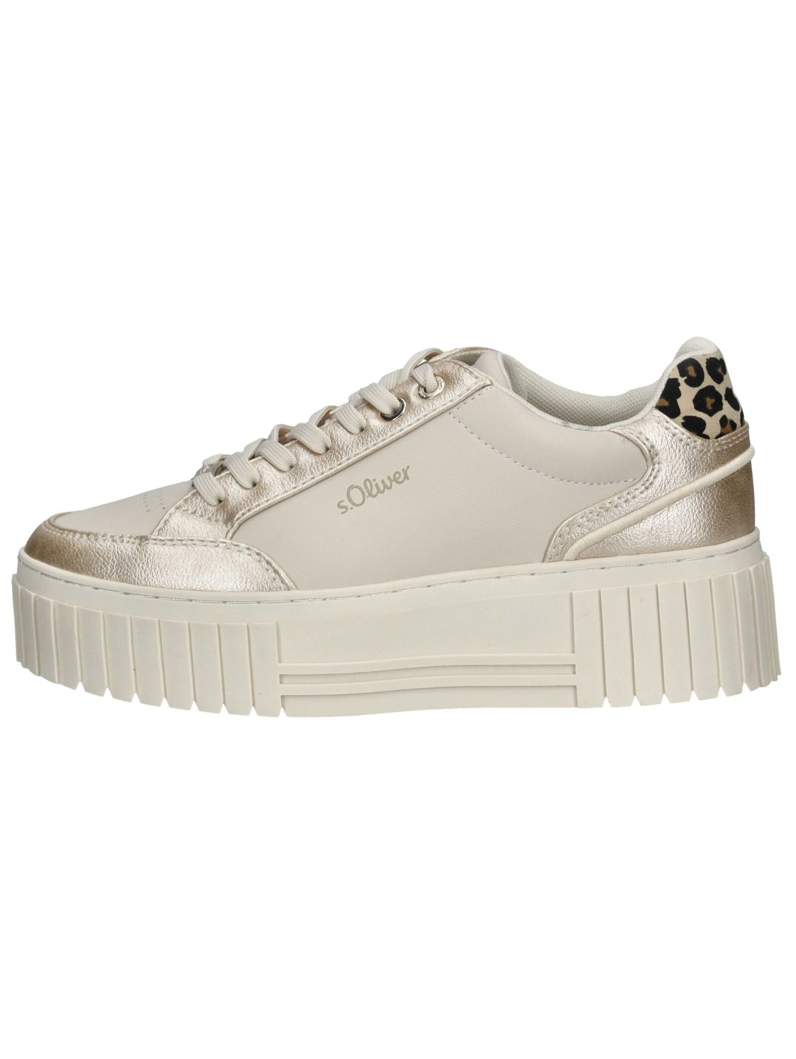s.Oliver Sneaker Leder Plateausneaker günstig online kaufen