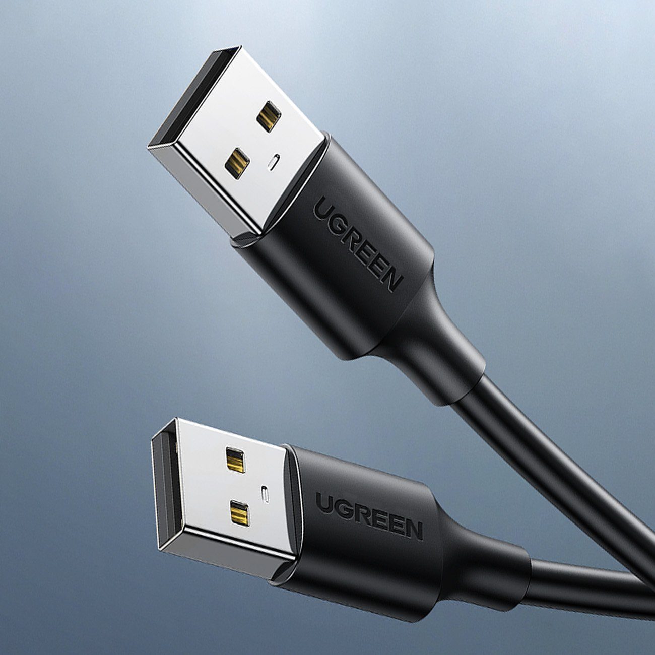 UGREEN Ugreen USB-Kabel - USB 2.0 480Mbps schwarz USB-Kabel, (300 cm)