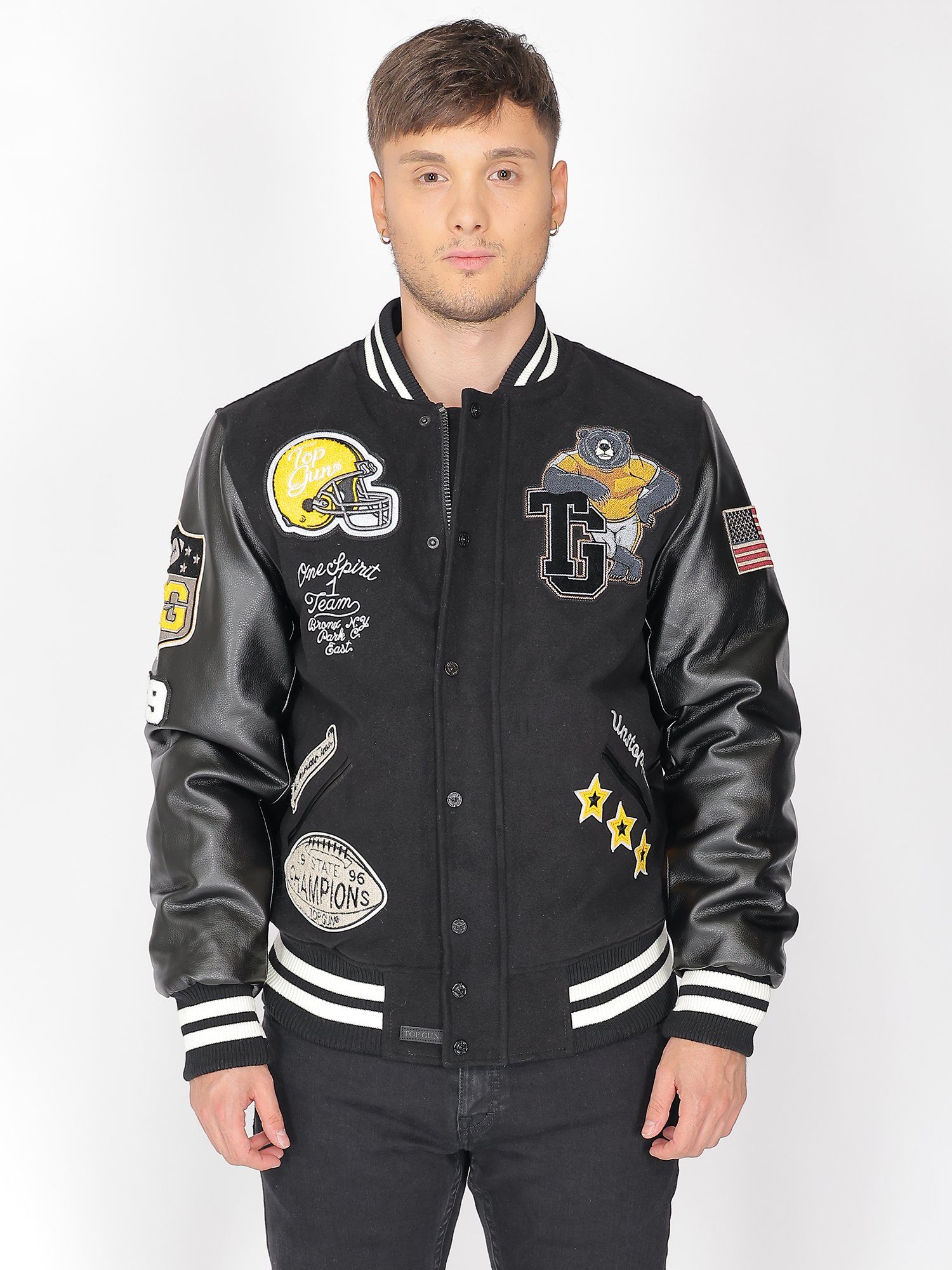 TOP GUN Collegejacke TG23006