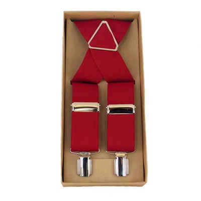 Outbacker Hosenträger Vollelastische Hosenträger in X Form, 3,5 cm breit in tollen Farben