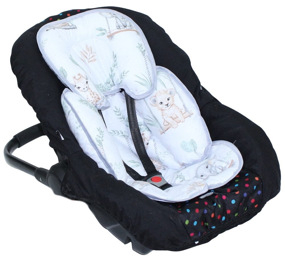Primawela Sitzverkleinerer Sitzverkleinerer Baumwolle für Auto Kindersitz Baby Schale Einlage