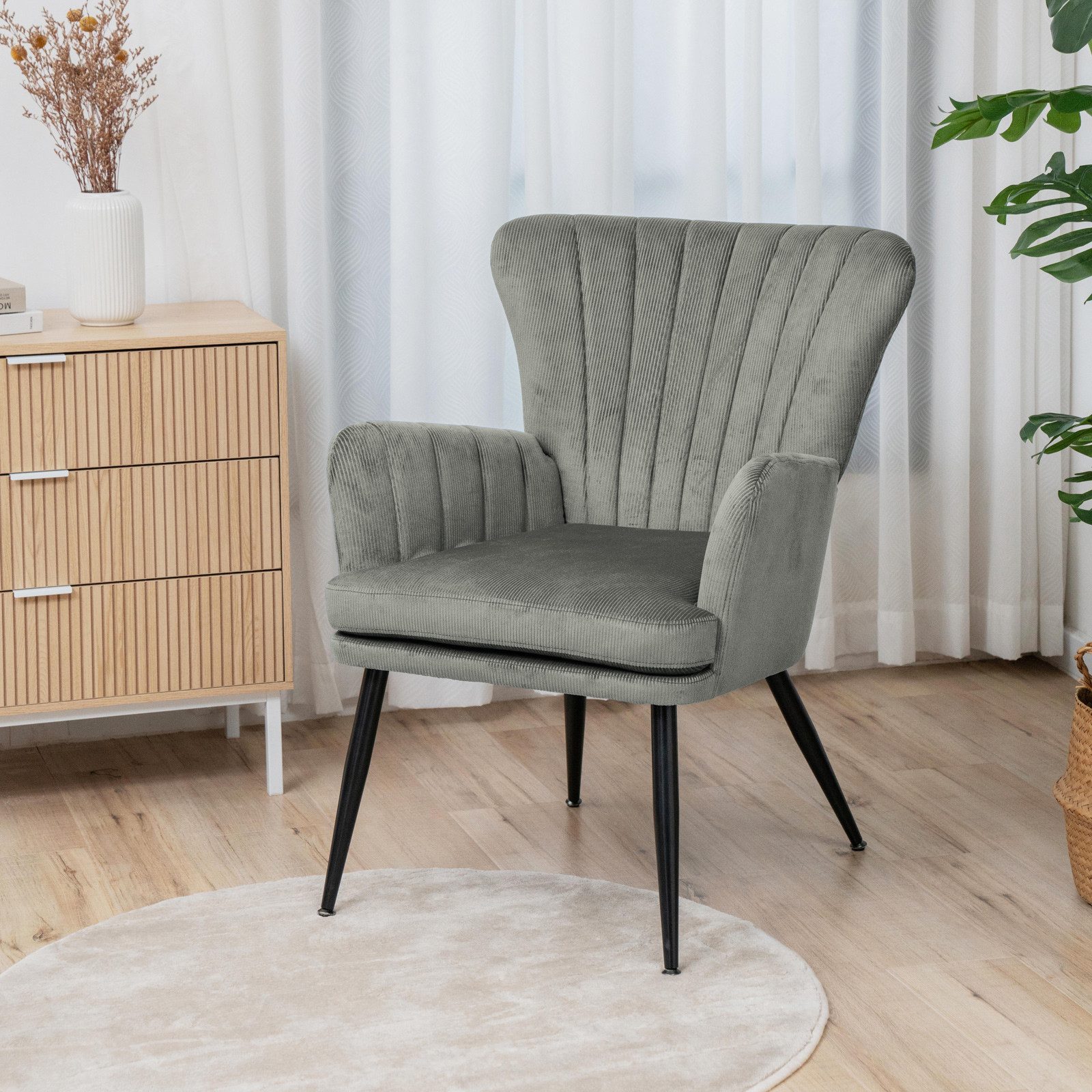 SVITA Sessel SANSA, Corbezug, Lesesessel, Modern, günstig online kaufen
