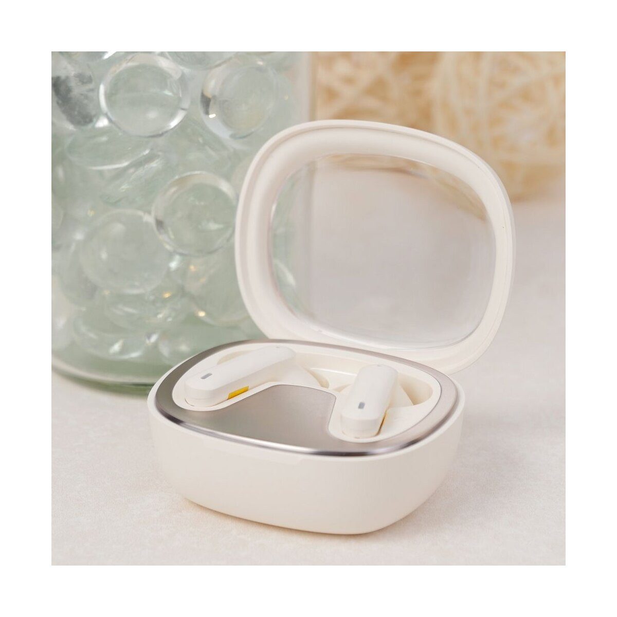 hoco. HOCO EQ6 TWS Bluetooth Kopfhörer kabellos In-Ear Weiß Bluetooth-Kopfhörer