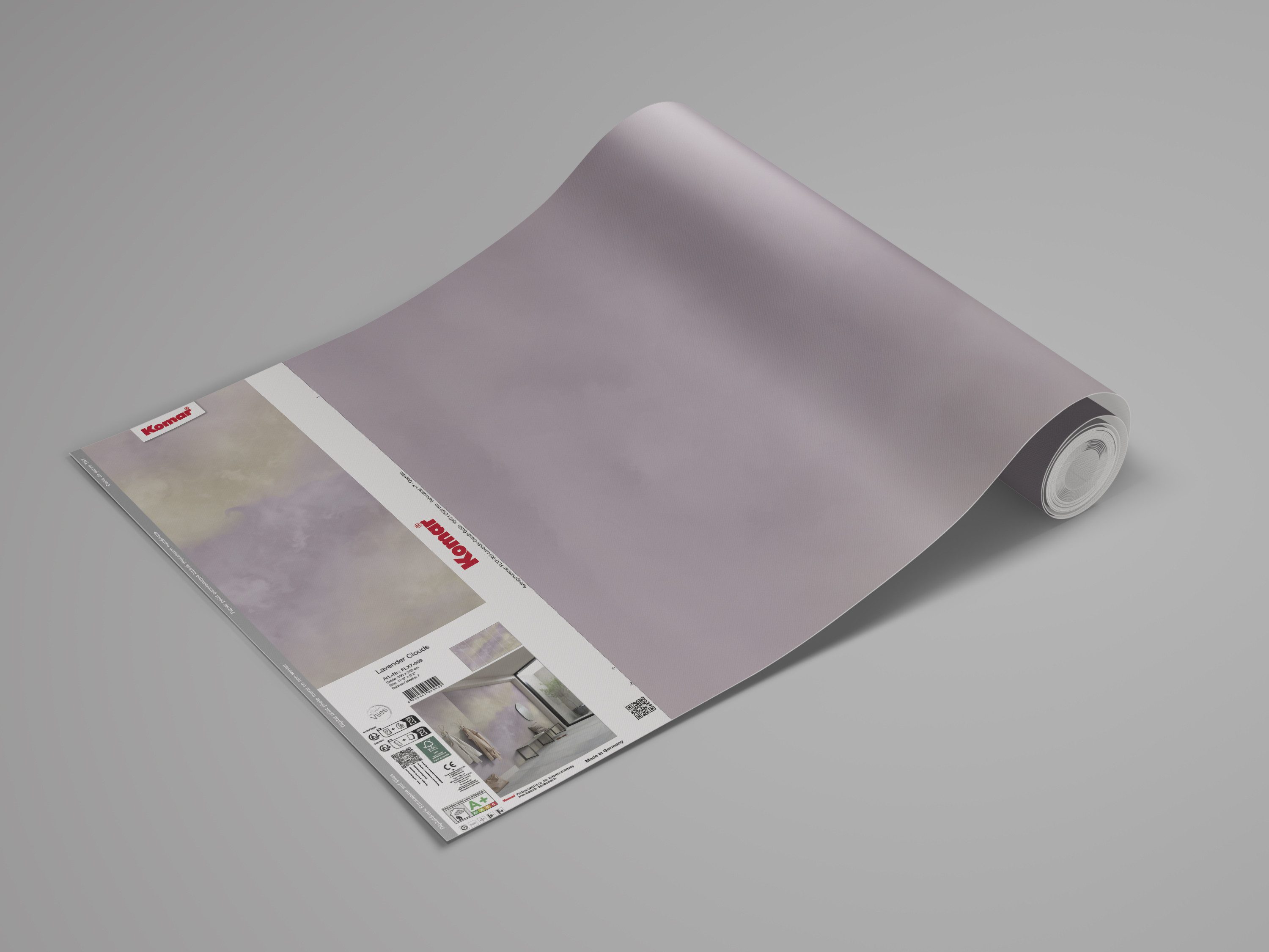 Komar Fototapete Komar Vlies Fototapete - Lavender clouds - Größe 350 x 250 cm, glatt, bedruckt, (Packung)