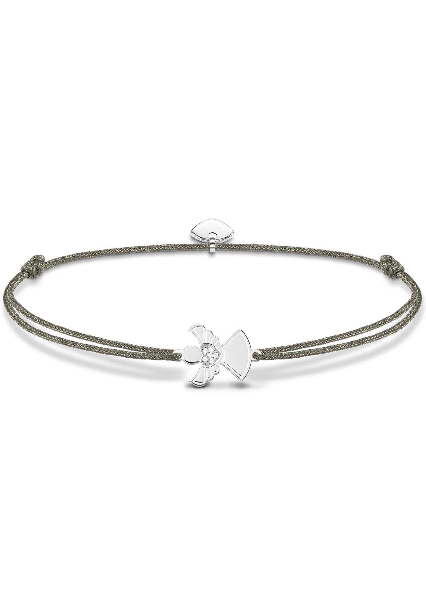 THOMAS SABO Armband Armband Little Secret Engel, mit Zirkonia (synth)
