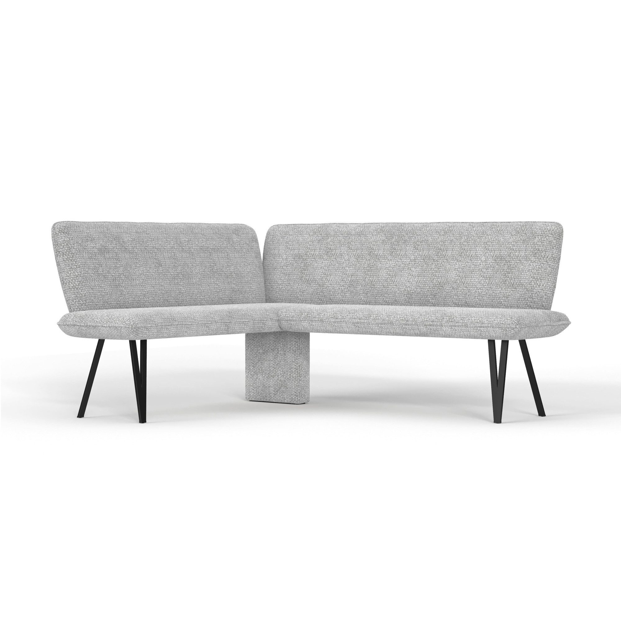 OTTO home Eckbank Mily Küchenbank, Polsterbank, Esszimmerbank, 205x164 cm, Moderne Bank und Farben, Sitzplatzanzahl: 5, Frei in Raum stellbar