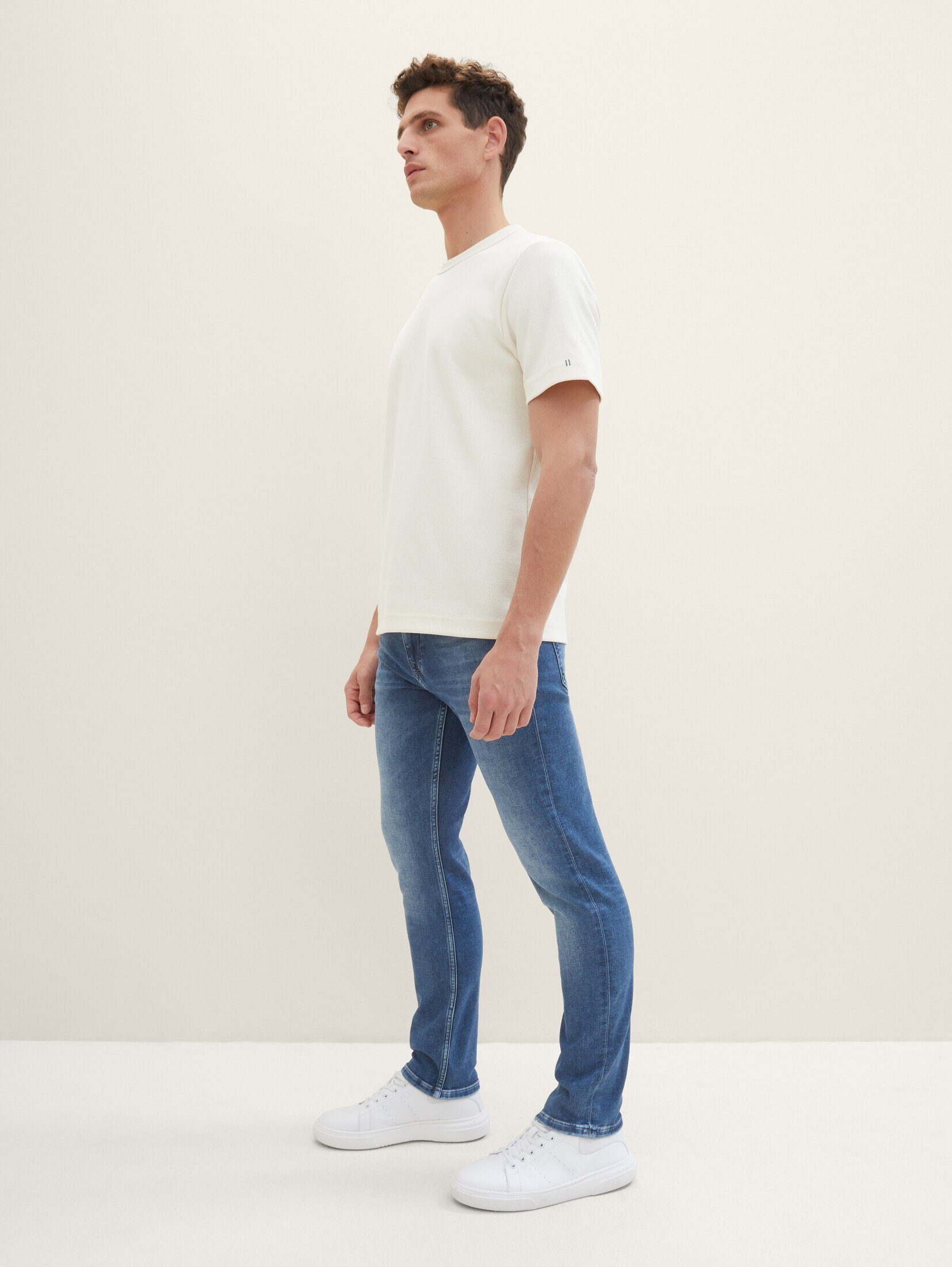 Regular Stone Slim TAILOR Denim TOM Straight-Jeans Jeans Josh Blue Mid Used