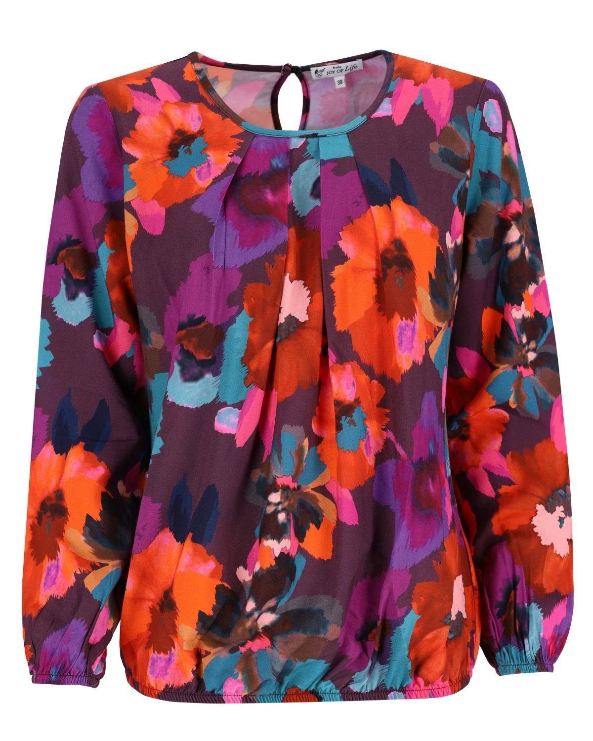 Hajo Blusentop Bluse Blouson Look günstig online kaufen