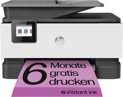 HP OfficeJet Pro 9012e Багатофункціональний принтер, (LAN (Ethernet), WLAN (Wi-Fi), 6 Monate gratis Drucken mit HP Instant Ink inklusive)