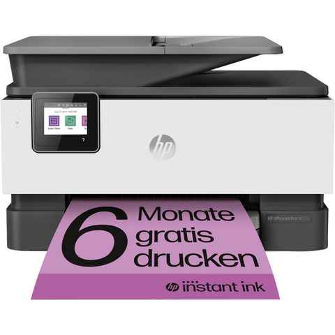 HP OfficeJet Pro 9012e Multifunktionsdrucker, (LAN (Ethernet), WLAN (Wi-Fi), 6 Monate gratis Drucken mit HP Instant Ink inklusive)