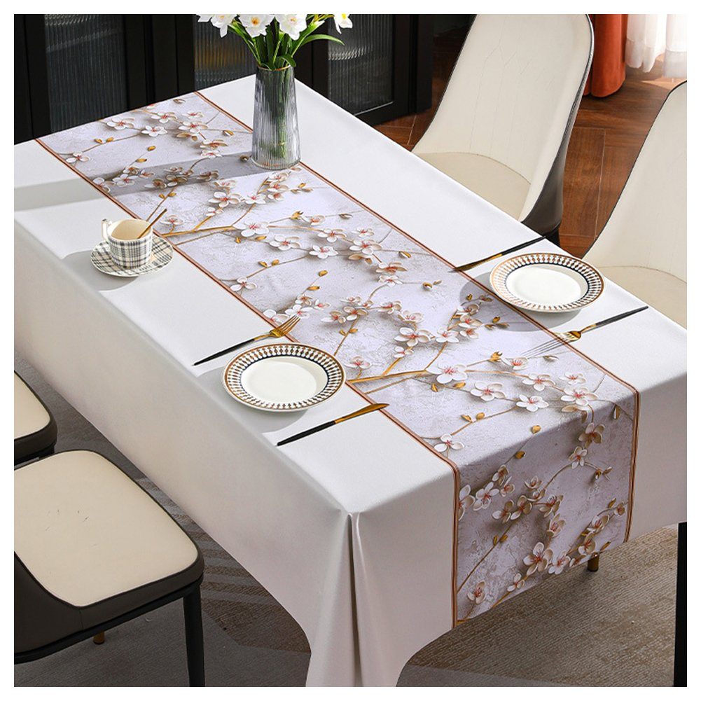 Druck Stil Blusmart Europäischen Tischschonbezug Tischdecke Farbe PVC Haushalt