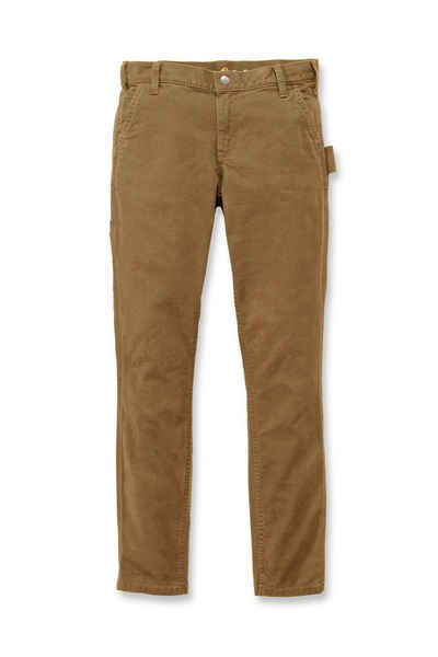 Carhartt Stretch-Hose Carhartt Damen Hose Slim-Fit Crawford