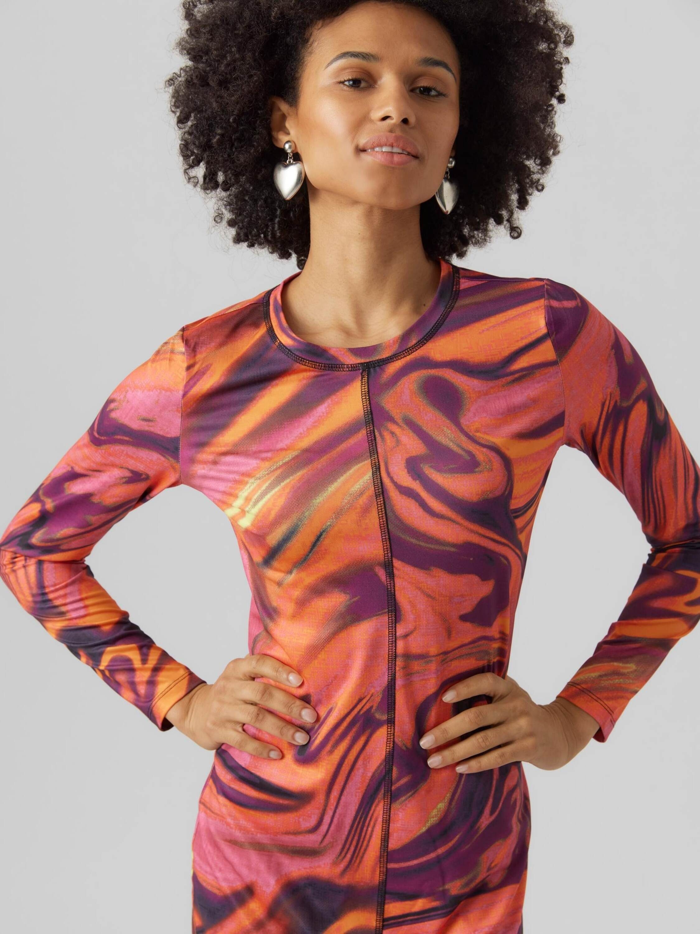 Vero Moda Sommerkleid Gitte (1-tlg) Plain/ohne Details