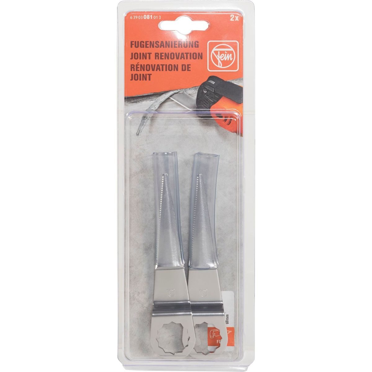 Fein Stichsägeblatt MESSER 2ER PACK