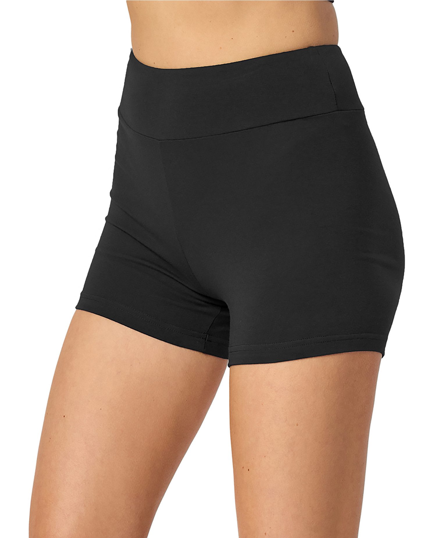 Leggings Damen Shorts Radlerhose kurze Hose Boxershorts MS10-359