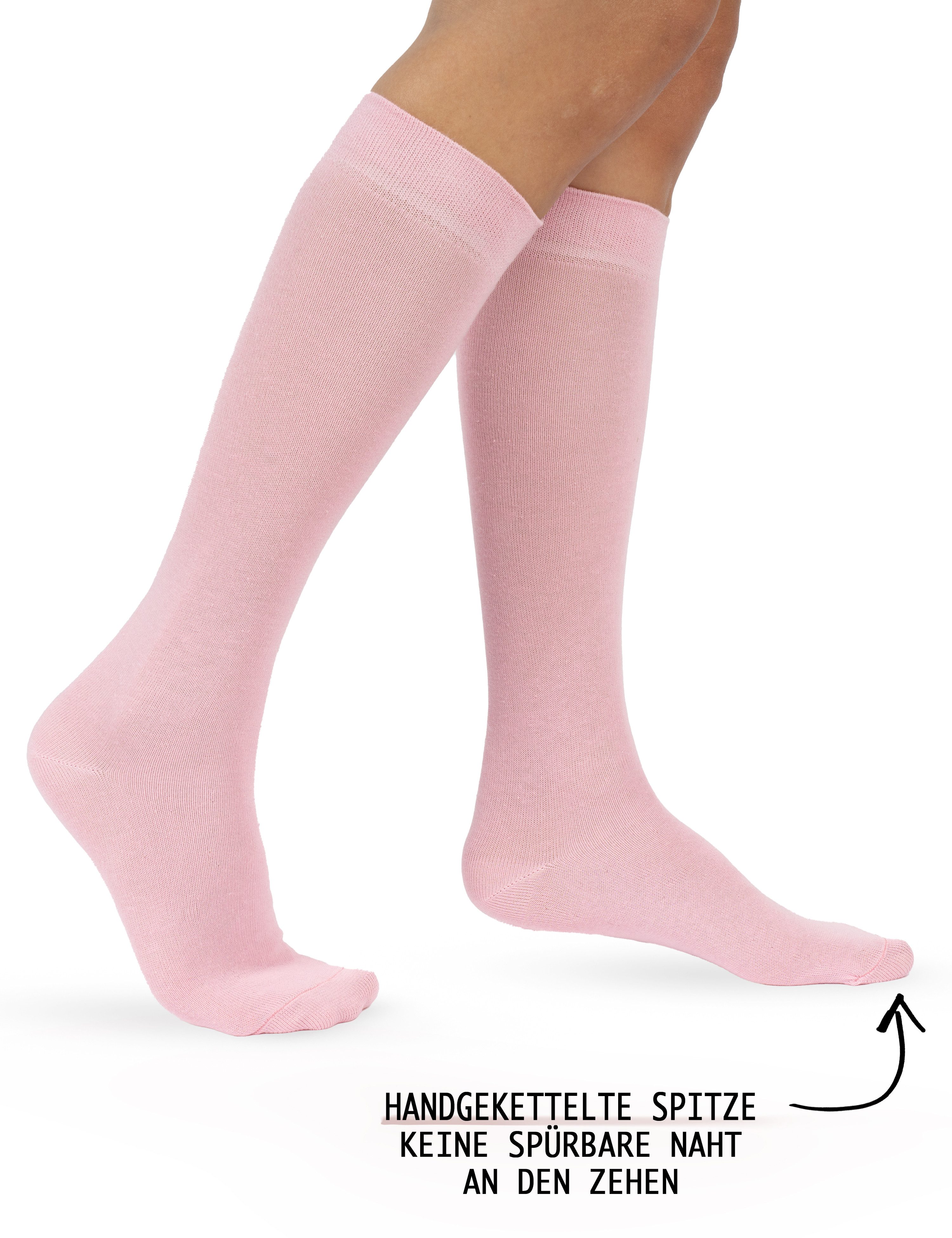 OCERA Kniestrümpfe OCERA Classics 5 Paar Kniestrümpfe (unisex) in verschiedenen Farben (5-Paar) – Bild 4 von 5