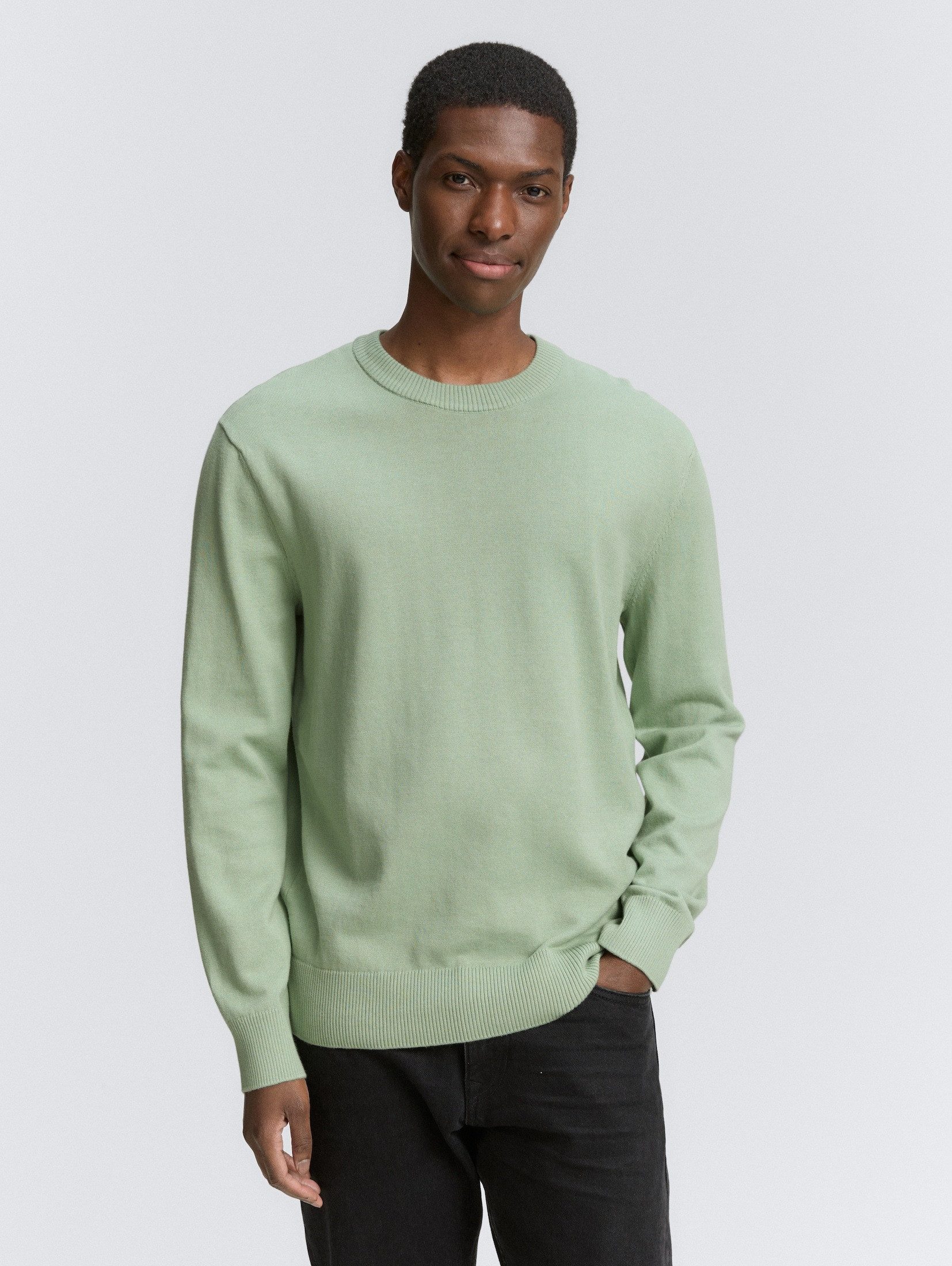 TOM TAILOR Denim Strickpullover Basic Strickpullover günstig online kaufen