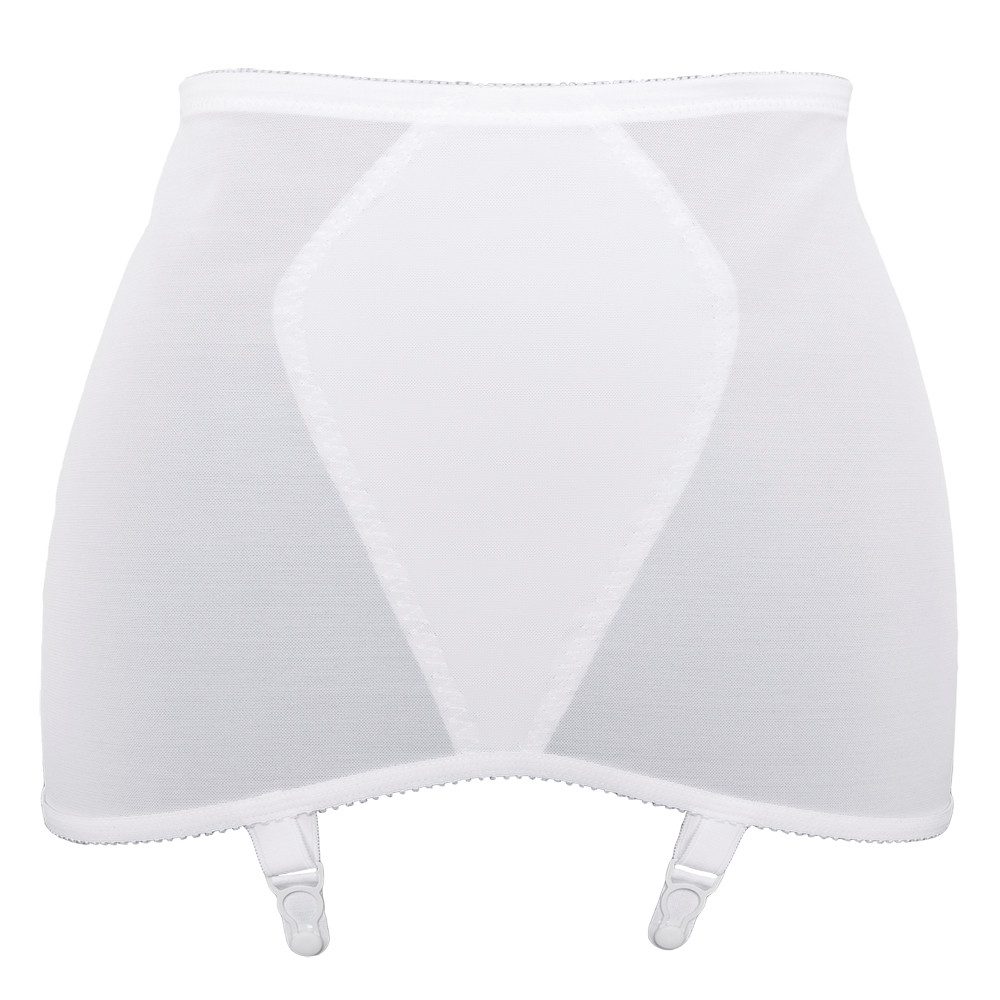 FORMAT Hüftgürtel Classic Hüftgürtel lang Miedergürtel mit 4 Strapsbändern, mit Verstärkung im Bauchbereich