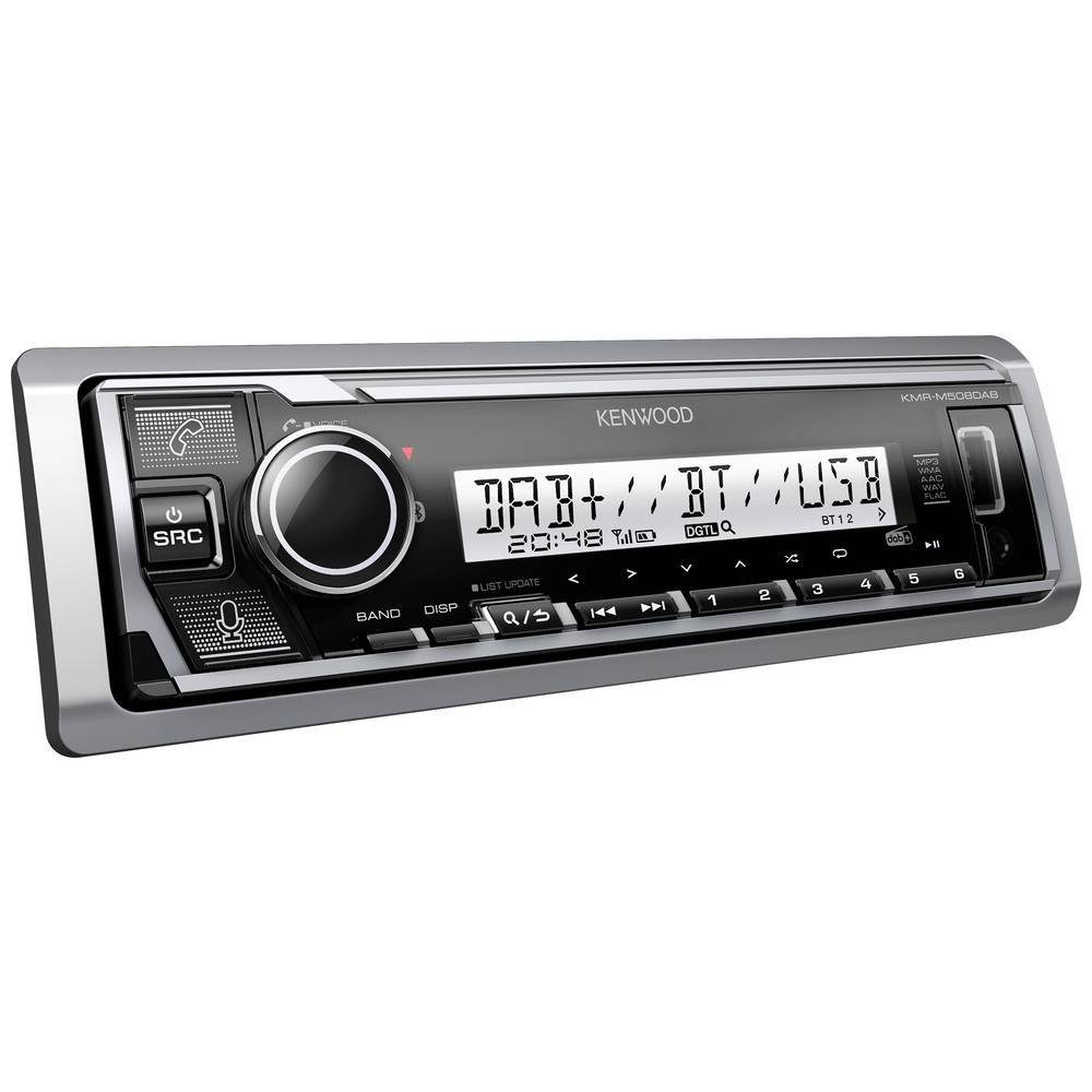 Kenwood Marine Digital Media Receiver mit Bluetooth, Autoradio (Anschluss für Lenkradfernbedienung, Bluetooth®-Freisprecheinrichtung)