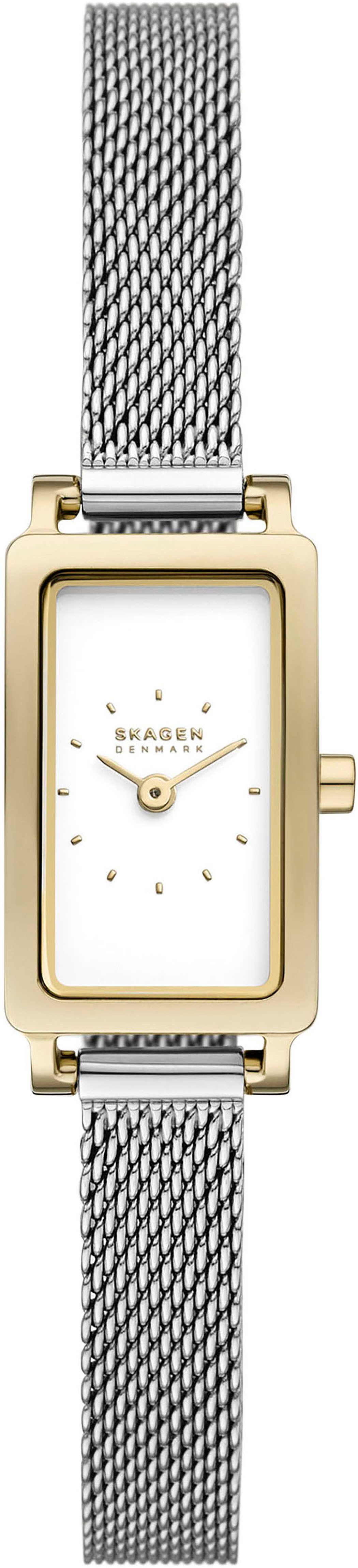 SKAGEN Quarzuhr HAGEN MICRO SKW3147, Armbanduhr, Damenuhr, Edelstahlarmband günstig online kaufen