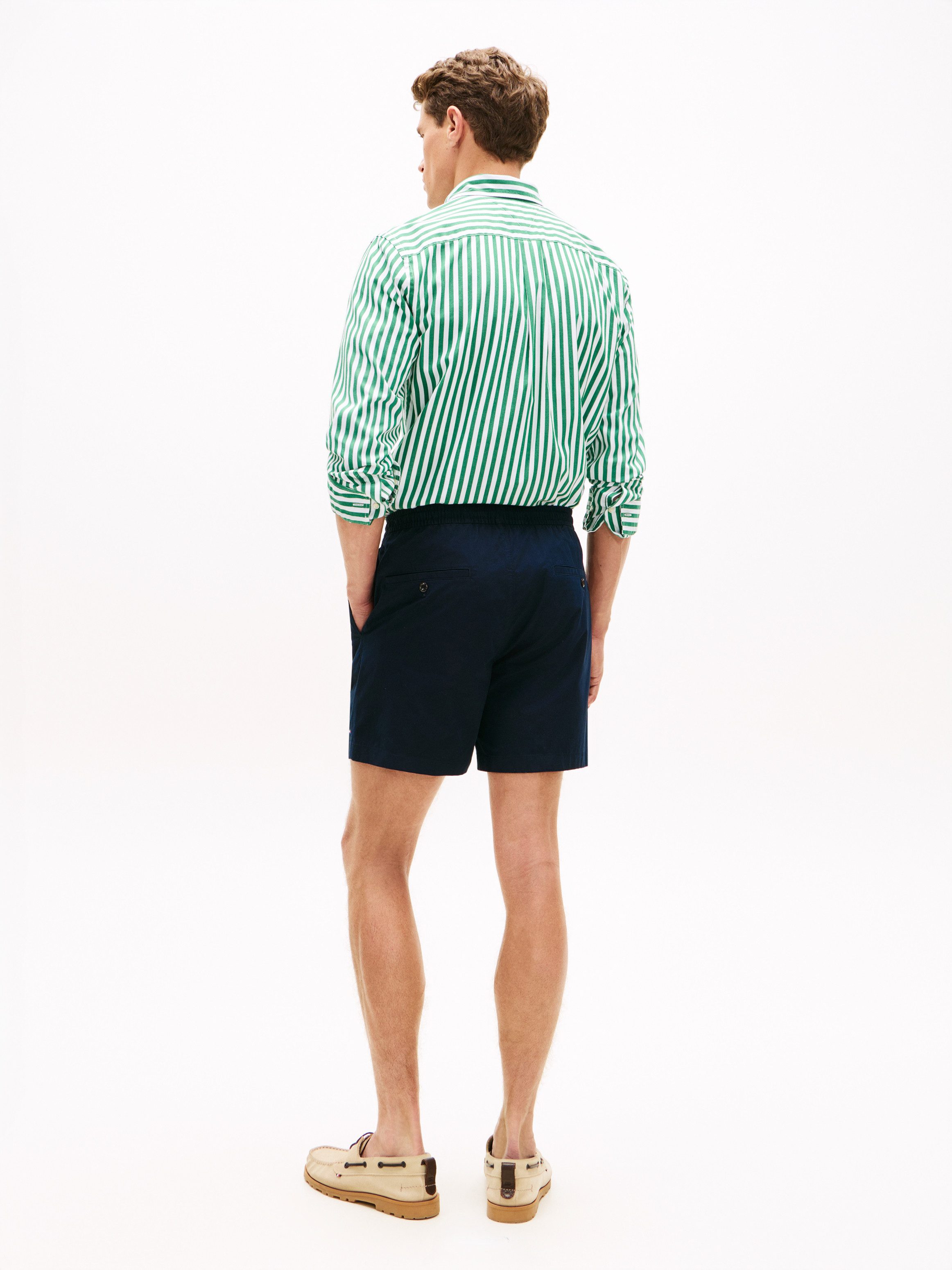 Tommy Hilfiger Shorts DOVER POPLIN aus Paper-Touch-Baumwolle, elastischer Bund – Bild 5 von 5