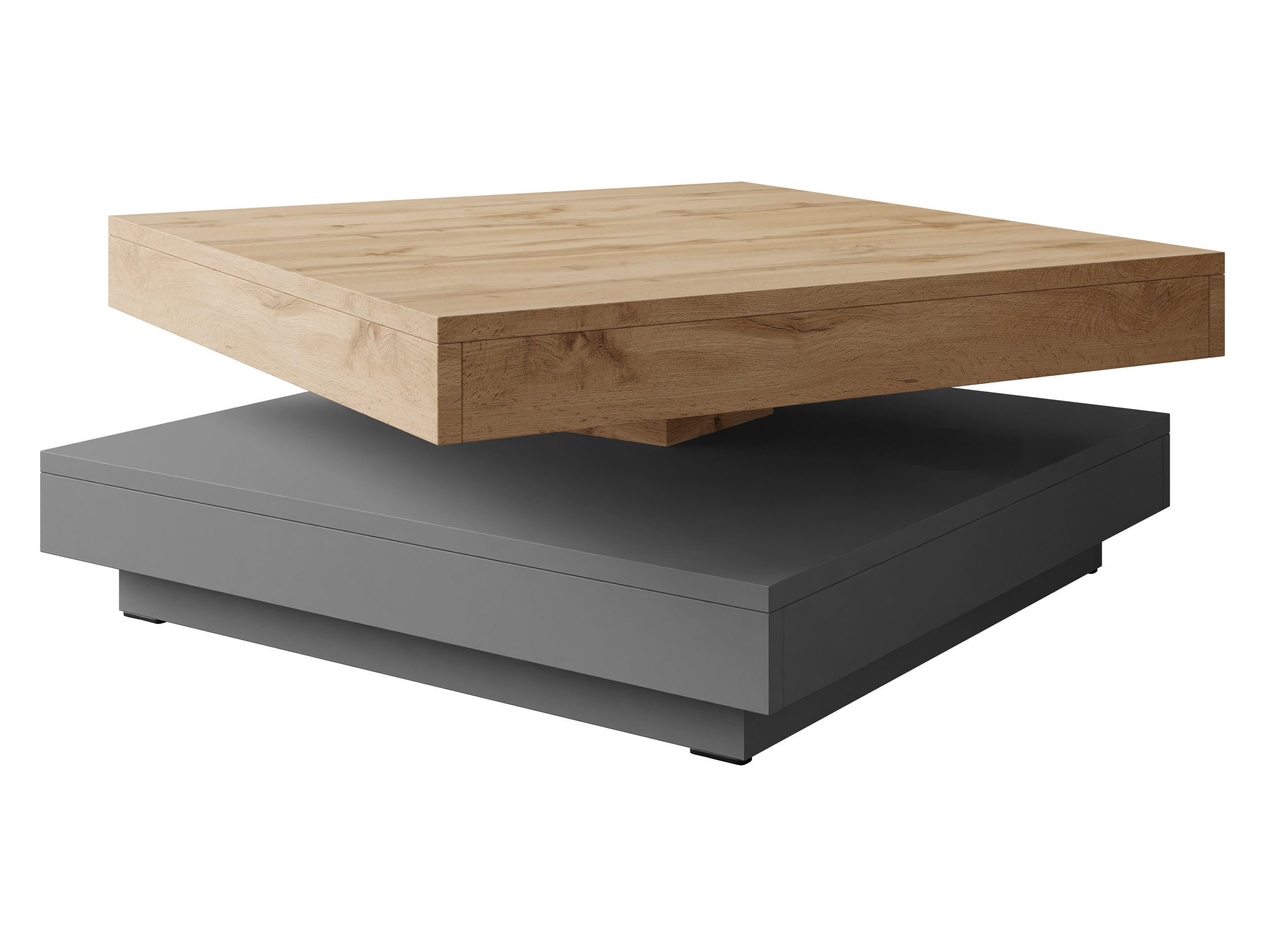 MIRJAN24 Couchtisch Nenani, Obere Tischplatte 360° frei drehbar günstig online kaufen