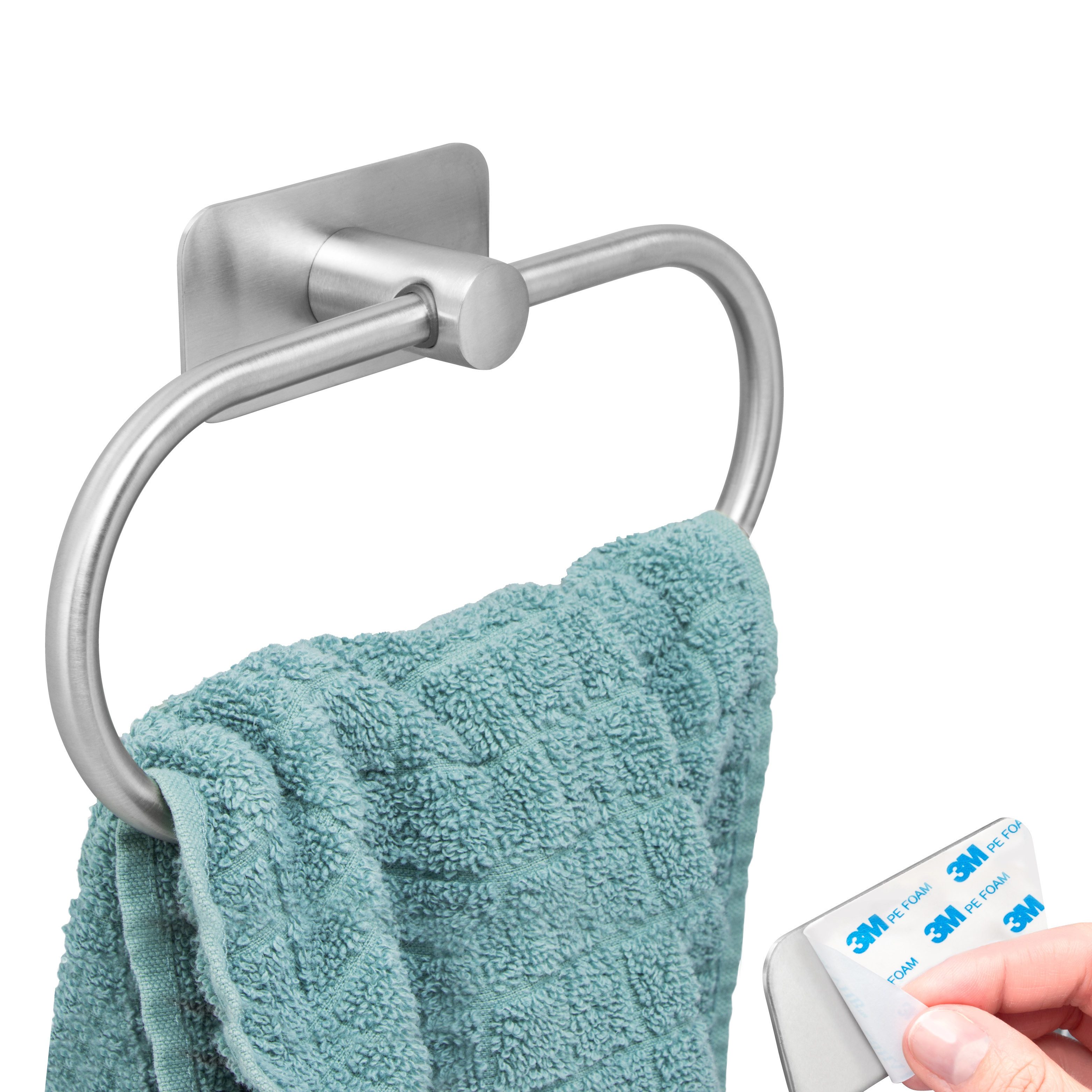 bremermann Handtuchhalter Bad-Serie PIAZZA TAPE - mit Klebepad, aus Edelsta günstig online kaufen