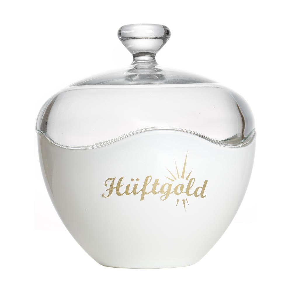 Ritzenhoff & Breker Vorratsglas »Flirt Bonboniere Hüftgold Weiß«, Glas,  (1-tlg)