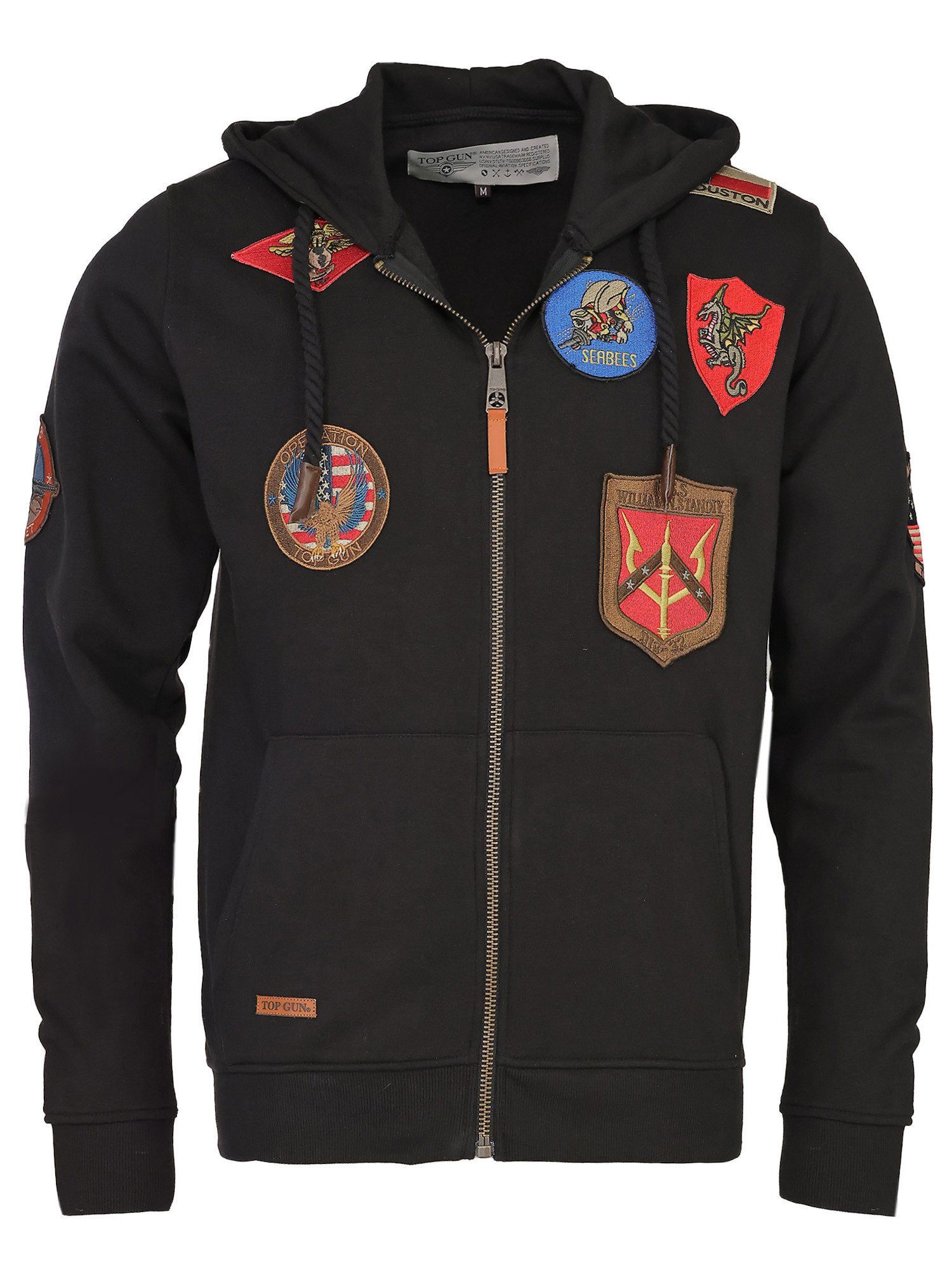 TOP GUN Sweatjacke TG20191057
