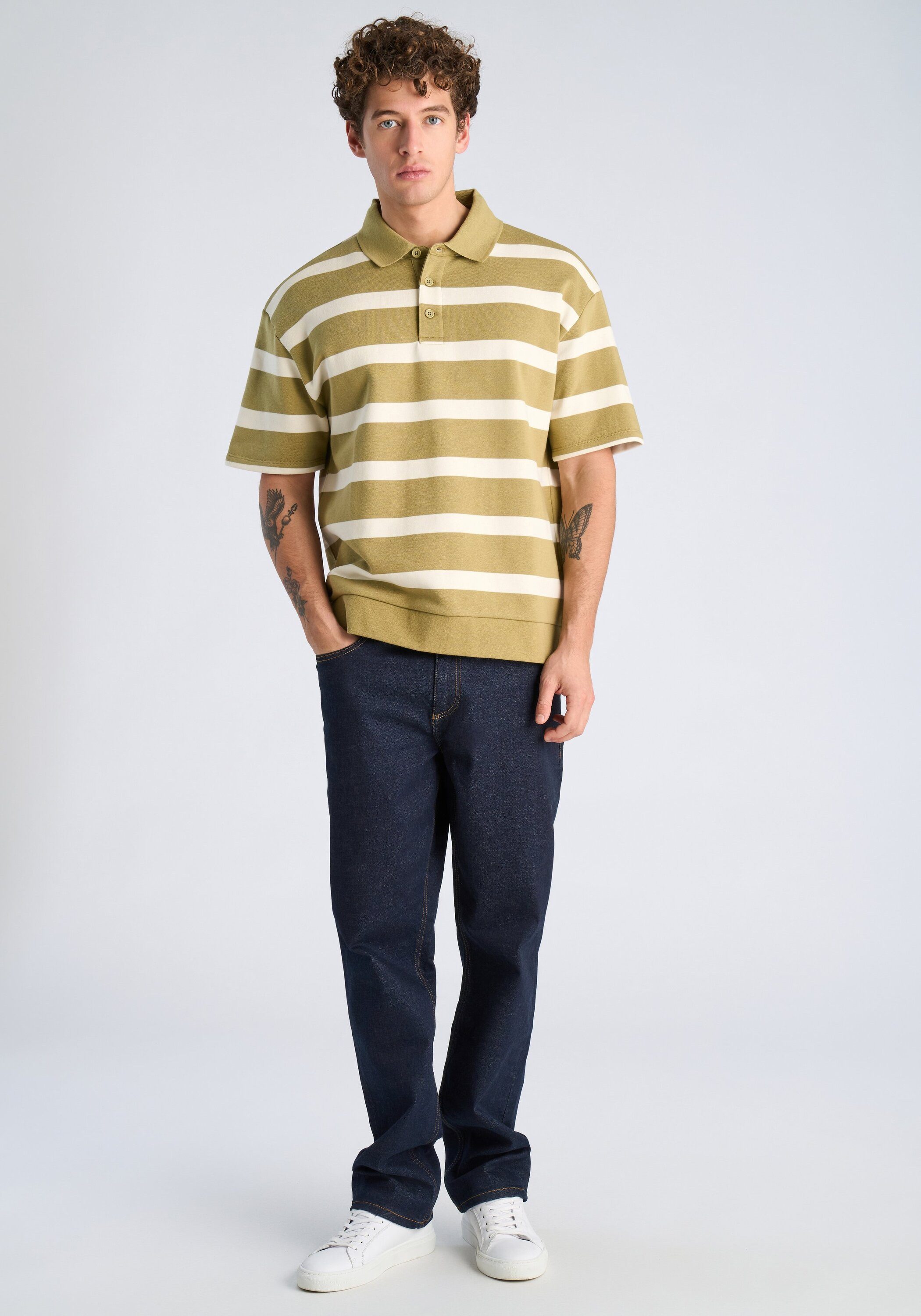 LINDBERGH Poloshirt Poloshirt Oversize Fit