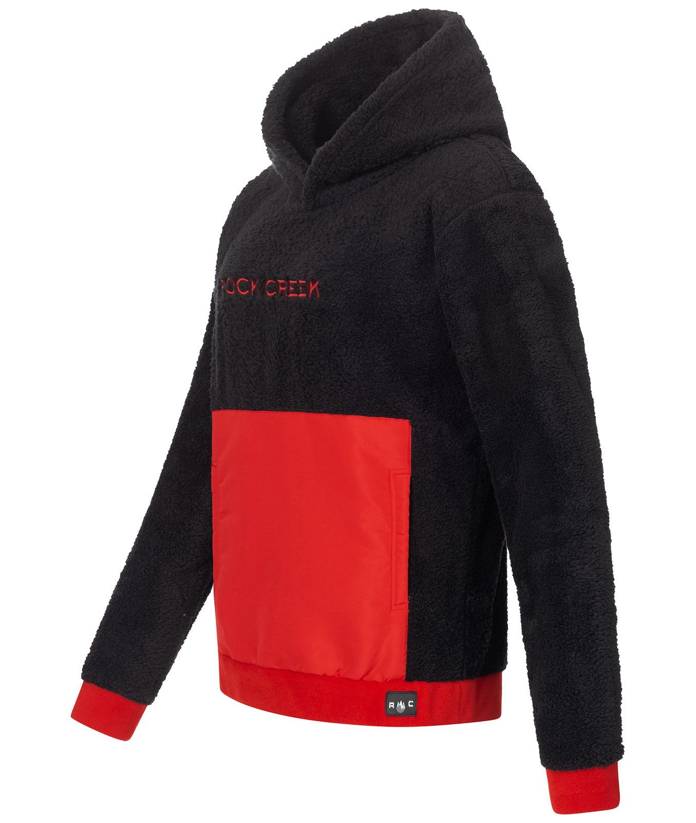 Rock Creek Sweatshirt Damen Teddyfell Kapuzenpullover D-475