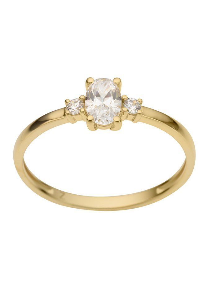 Goldring Schmuck Geschenk Gold 333 Vorsteckring, Verlobungsring