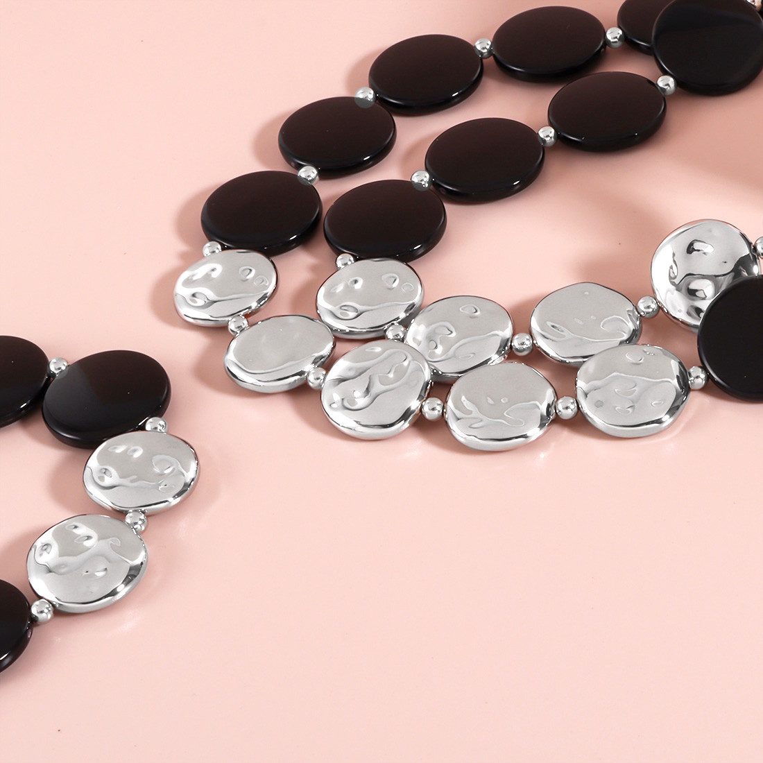 KARMA Schmuckset Damen Schwarz Gold od. günstig online kaufen