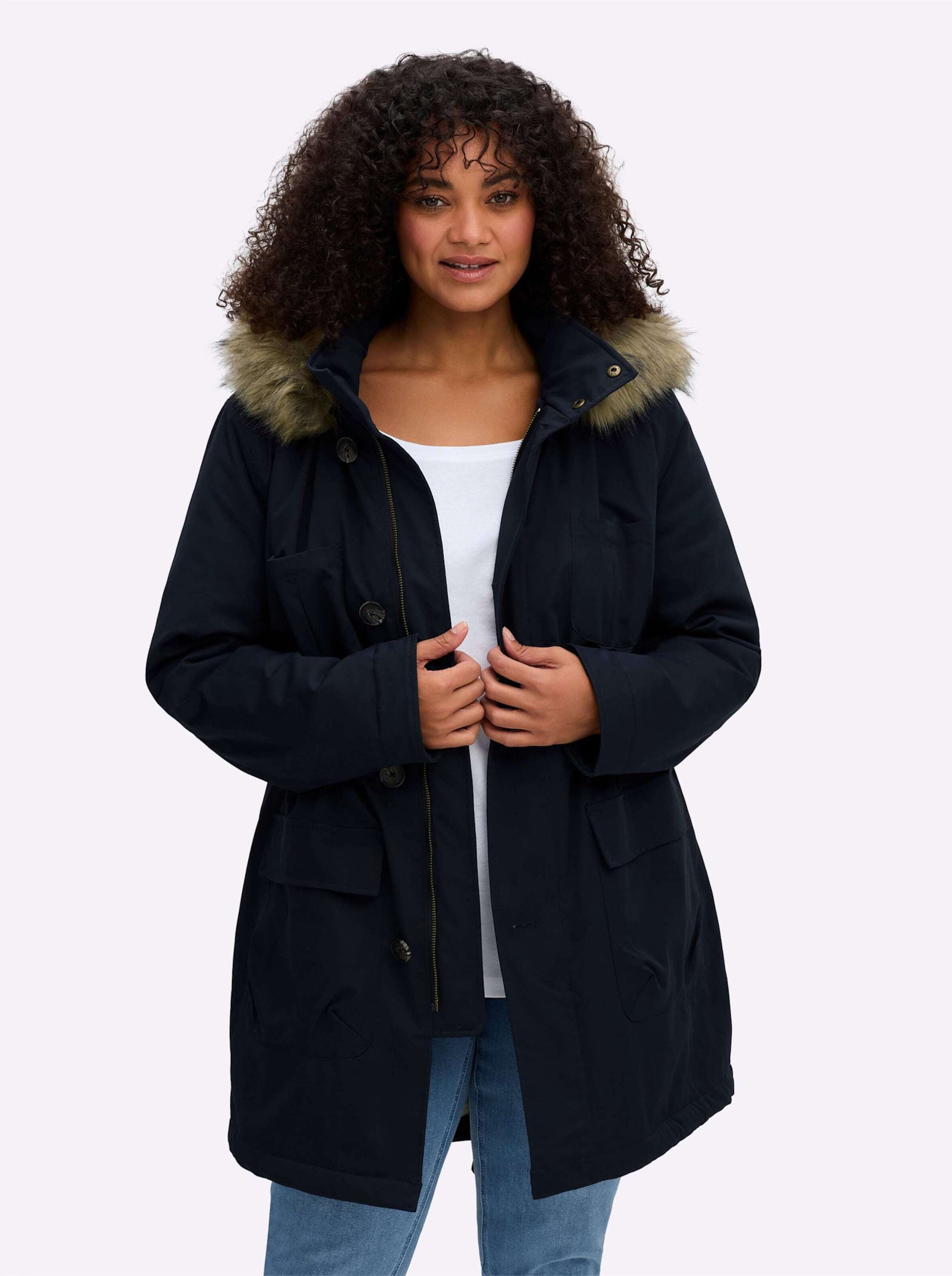 sheego by Joe Browns Allwetterjacke Outdoorjacke Langarm