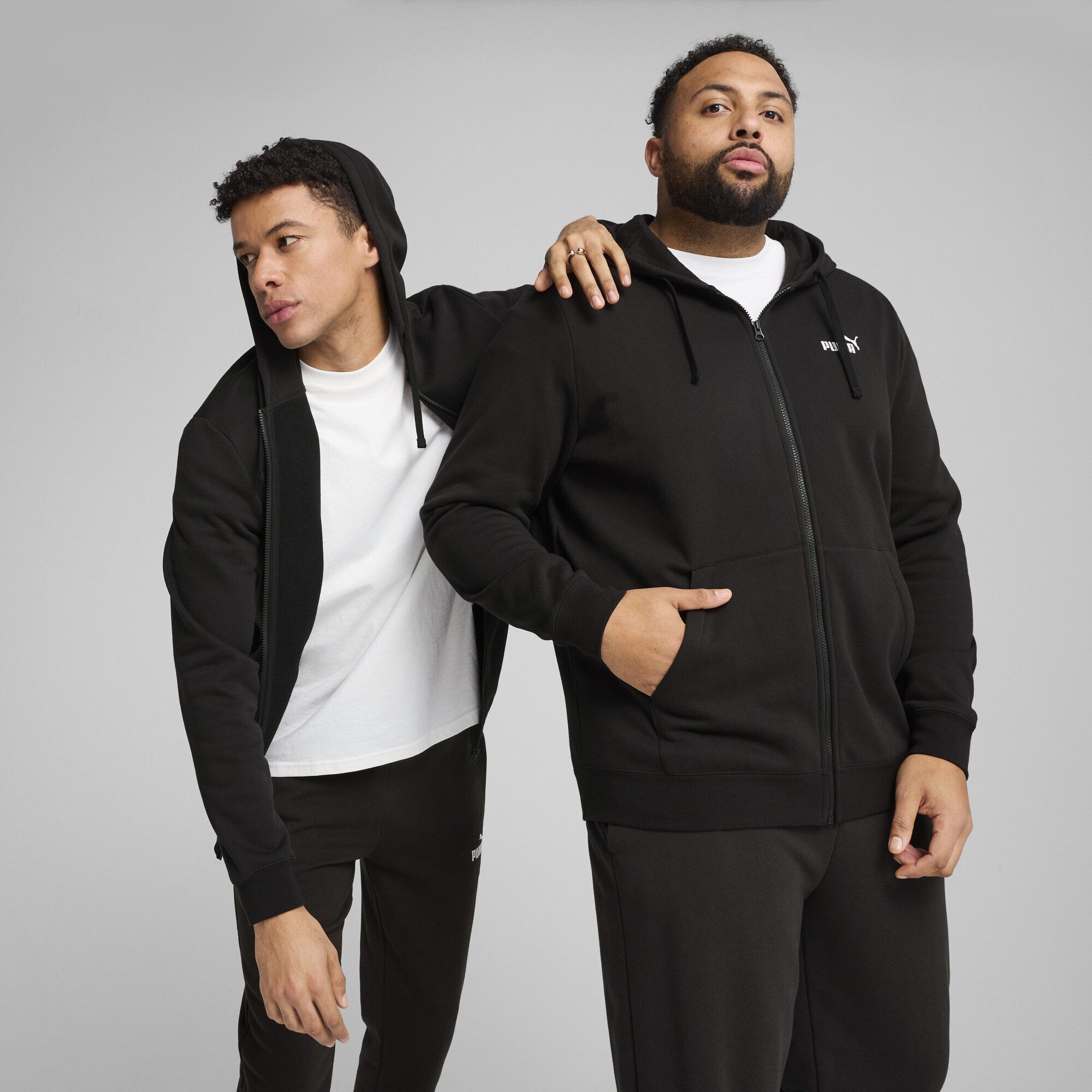 PUMA Sweatjacke Essentials No. 1 Logo Kapuzenjacke Herren