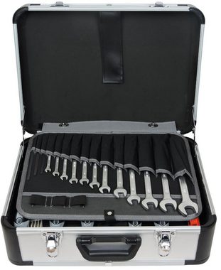 FAMEX Werkzeugset 429-88 Profi Alu Werkzeugkoffer mit Werkzeug Set - PROFESSIONAL, (Werkzeug Satz), TOP-Qualität