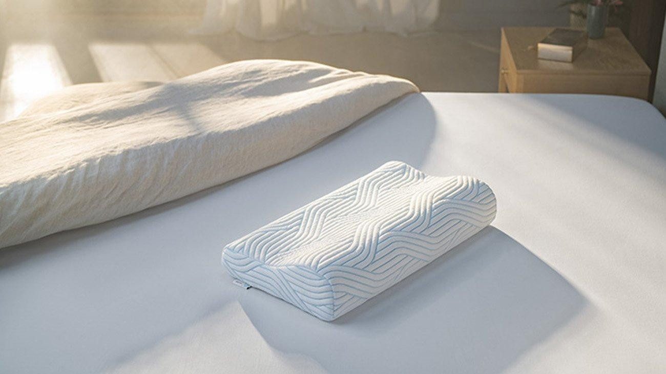 TEMPUR Nackenstützkissen TEMPUR® Shape Queen SmartCool™ Memory Foam Nackenkissen, Rückenschläfer, Seitenschläfer – Bild 4 von 5