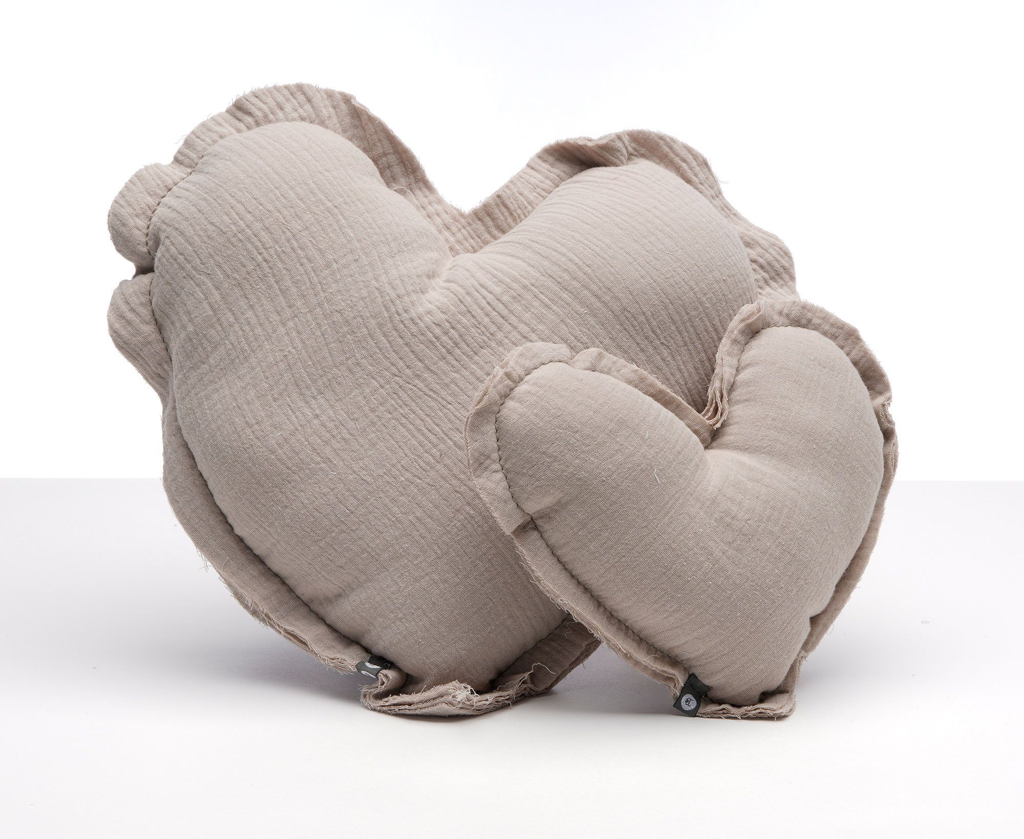von Herzen Babykissen Musselinkissen Herz aus günstig online kaufen