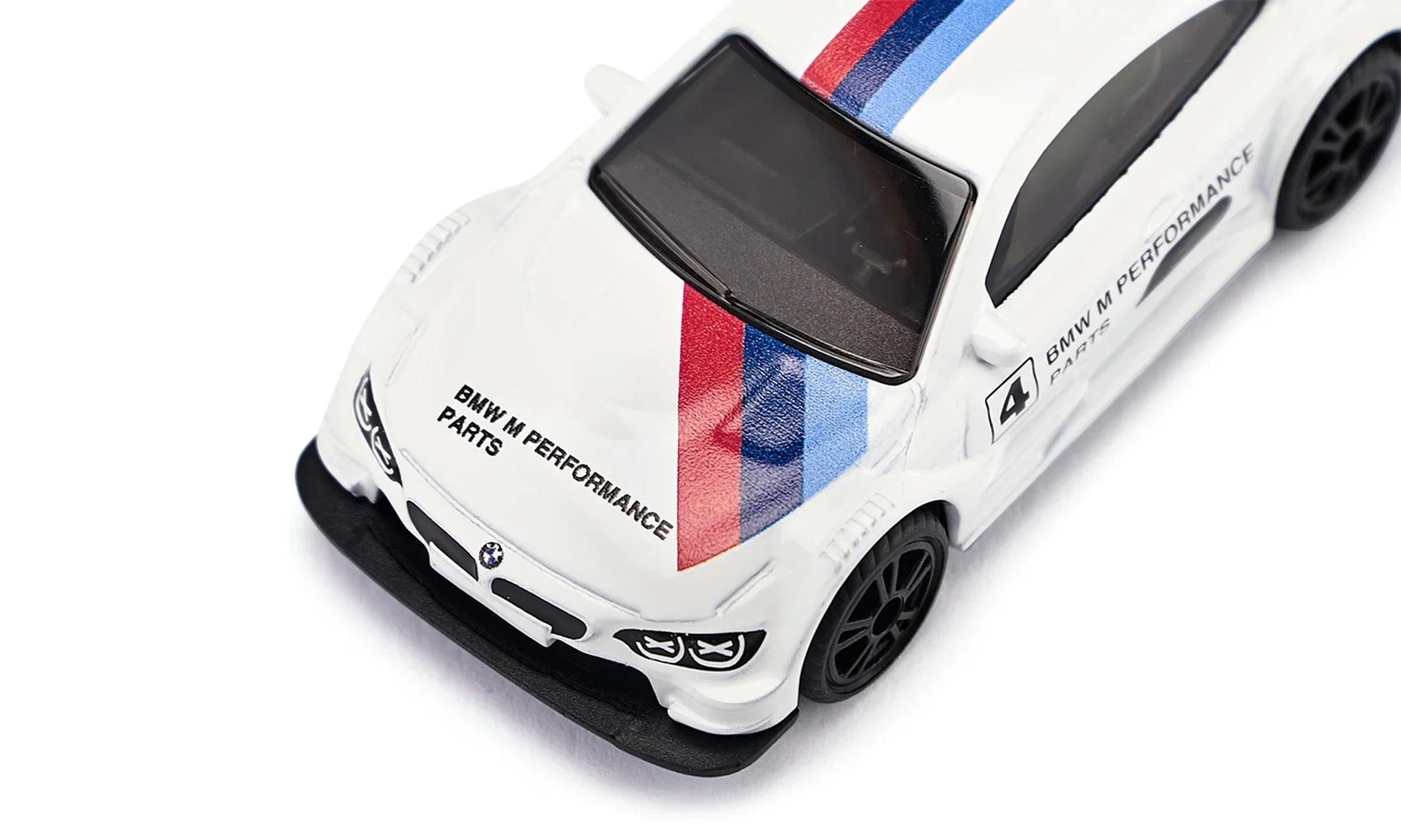Siku Spielzeug-Auto Rennwagen Modell mit Heckflügel im Motorsport-Design, Heckflügel, Rennsport-Design