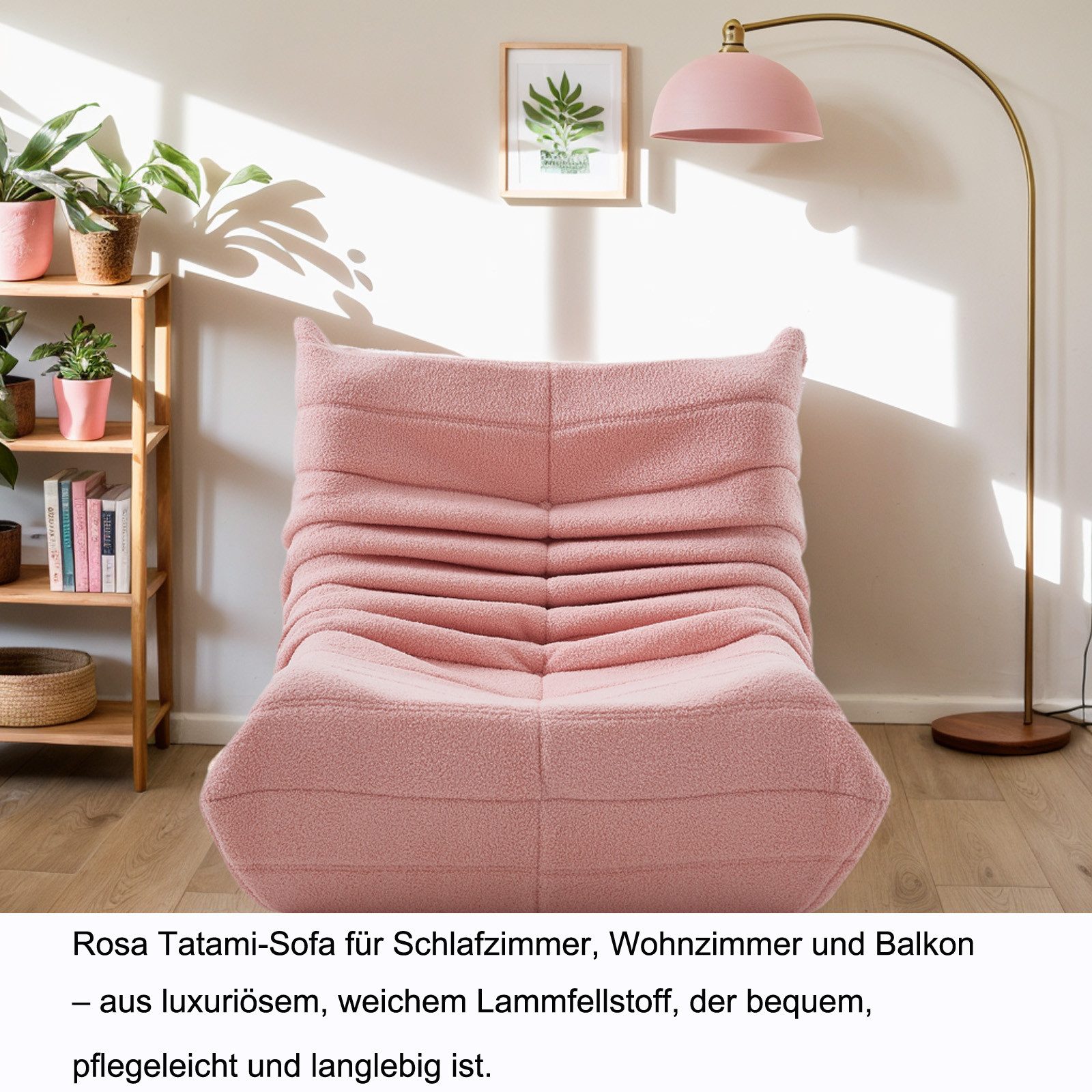 FUROKOY Loungesessel Bodenstuhl Tatami-Sofa, Lazy Sofa günstig online kaufen