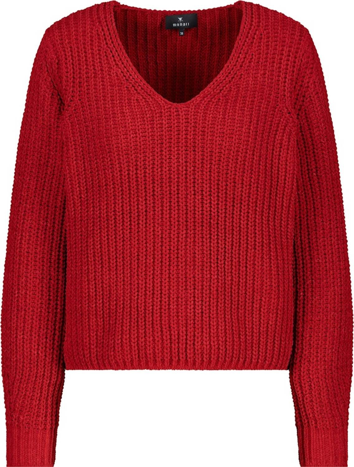 Monari Rundhalspullover Grobstrick günstig online kaufen