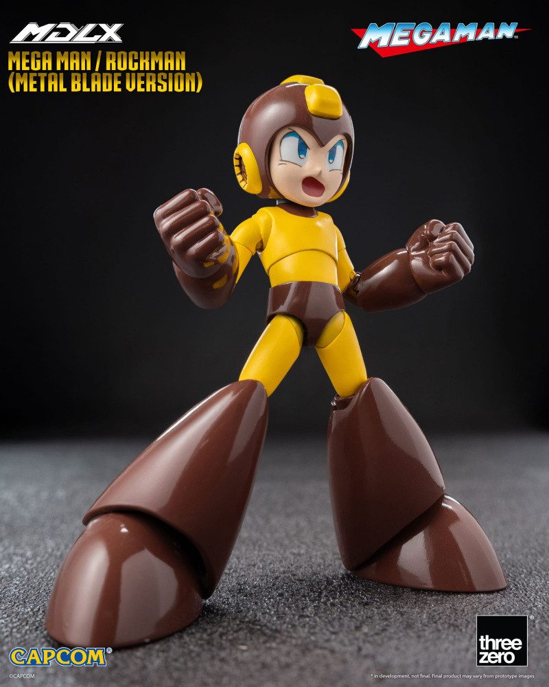 ThreeZero Actionfigur Mega Man MDLX Actionfigur Mega Man / Rockman (Metal Blade Version) 10