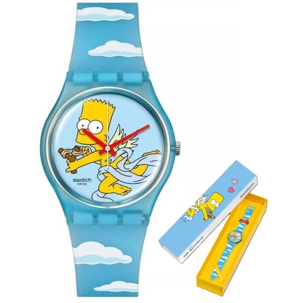 Swatch Luxusuhr Die Simpsons Engel Bart SO28Z115