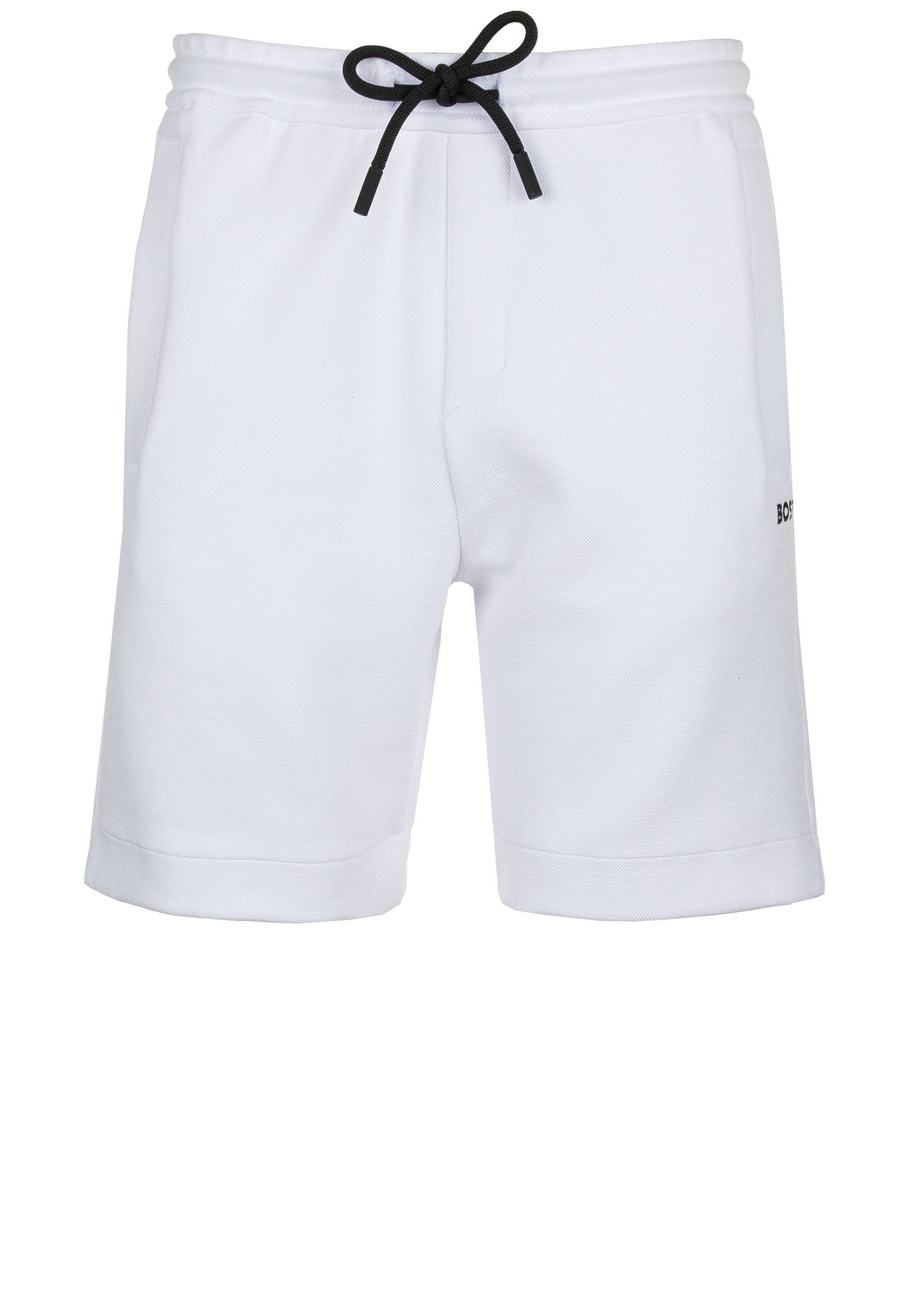 BOSS GREEN Shorts mit Logo-Detail (1-tlg)