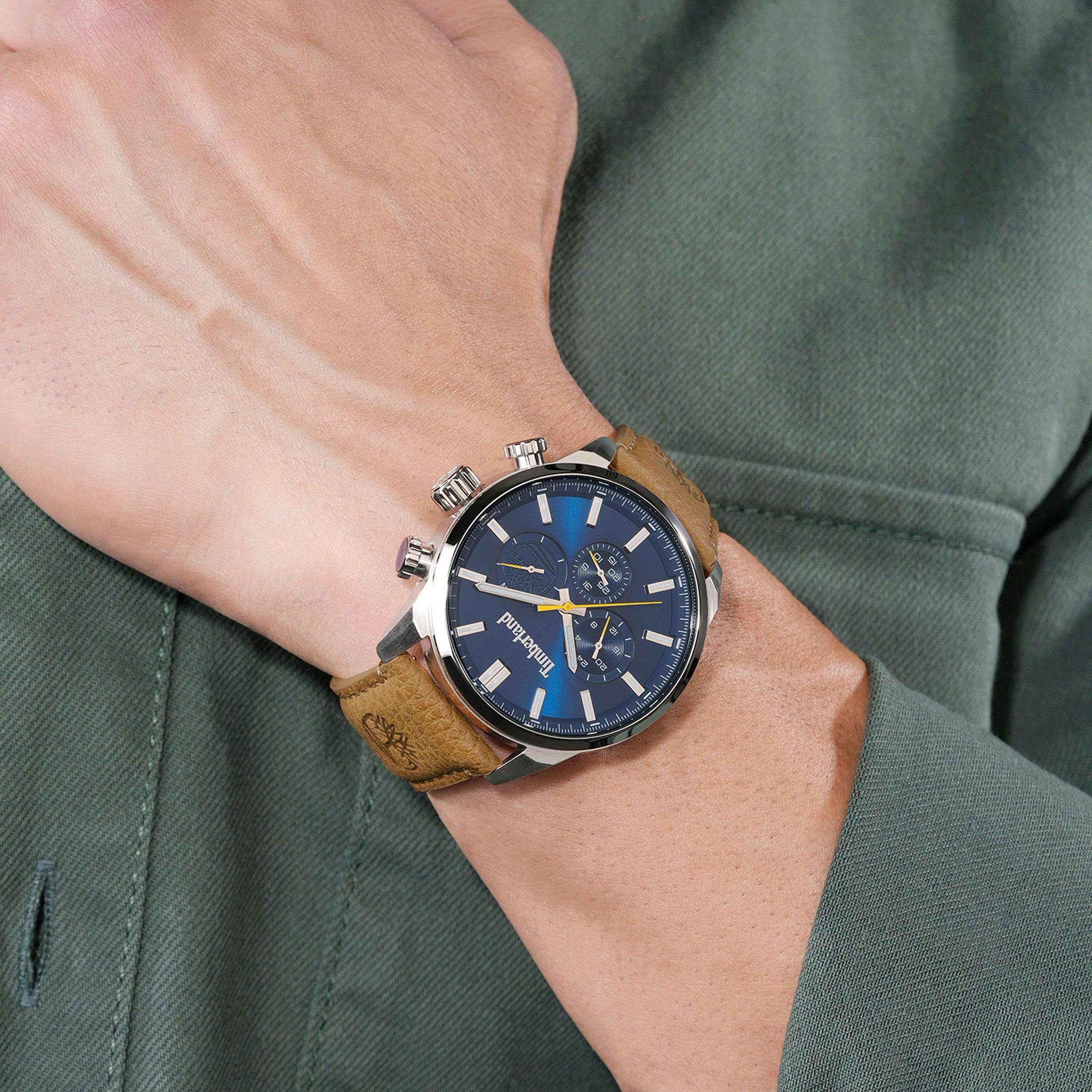 Timberland Multifunktionsuhr HENNIKER II TDWGF0028702, Armbanduhr, Quarzuhr, Herrenuhr, Datum