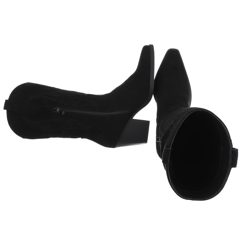 Ital-Design Damen Cowboyboots Western Westernstiefel (88671677) Blockabsatz günstig online kaufen