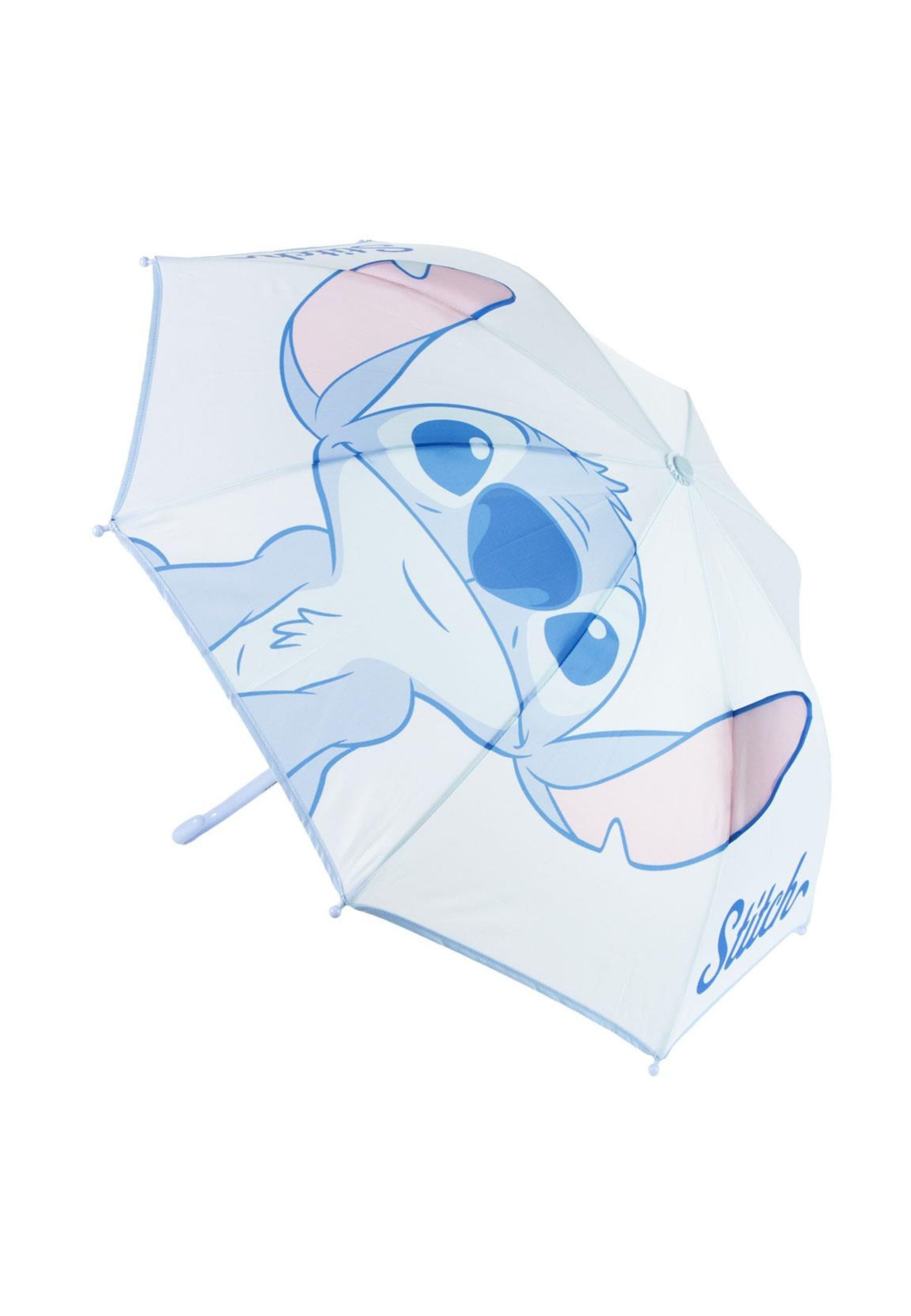 Disney Taschenregenschirm Stitch Kinder Regenschirm Manuell Blau