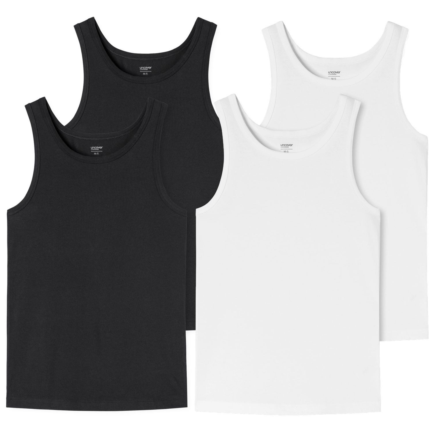 uncover by SCHIESSER Unterhemd Basic (2-St) günstig online kaufen